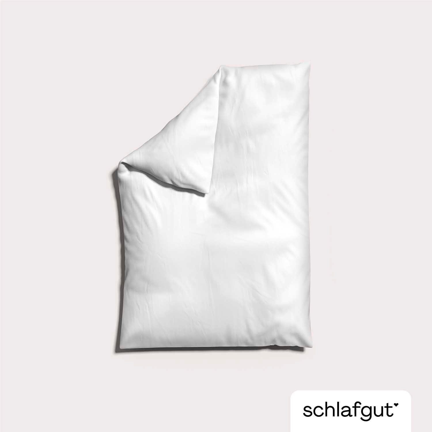 Schlafgut Dekbedovertrek Woven Satin bijzonder dicht geweven, mix & match: bijpassende kussenhoes verkrijgbaar (1 stuk)