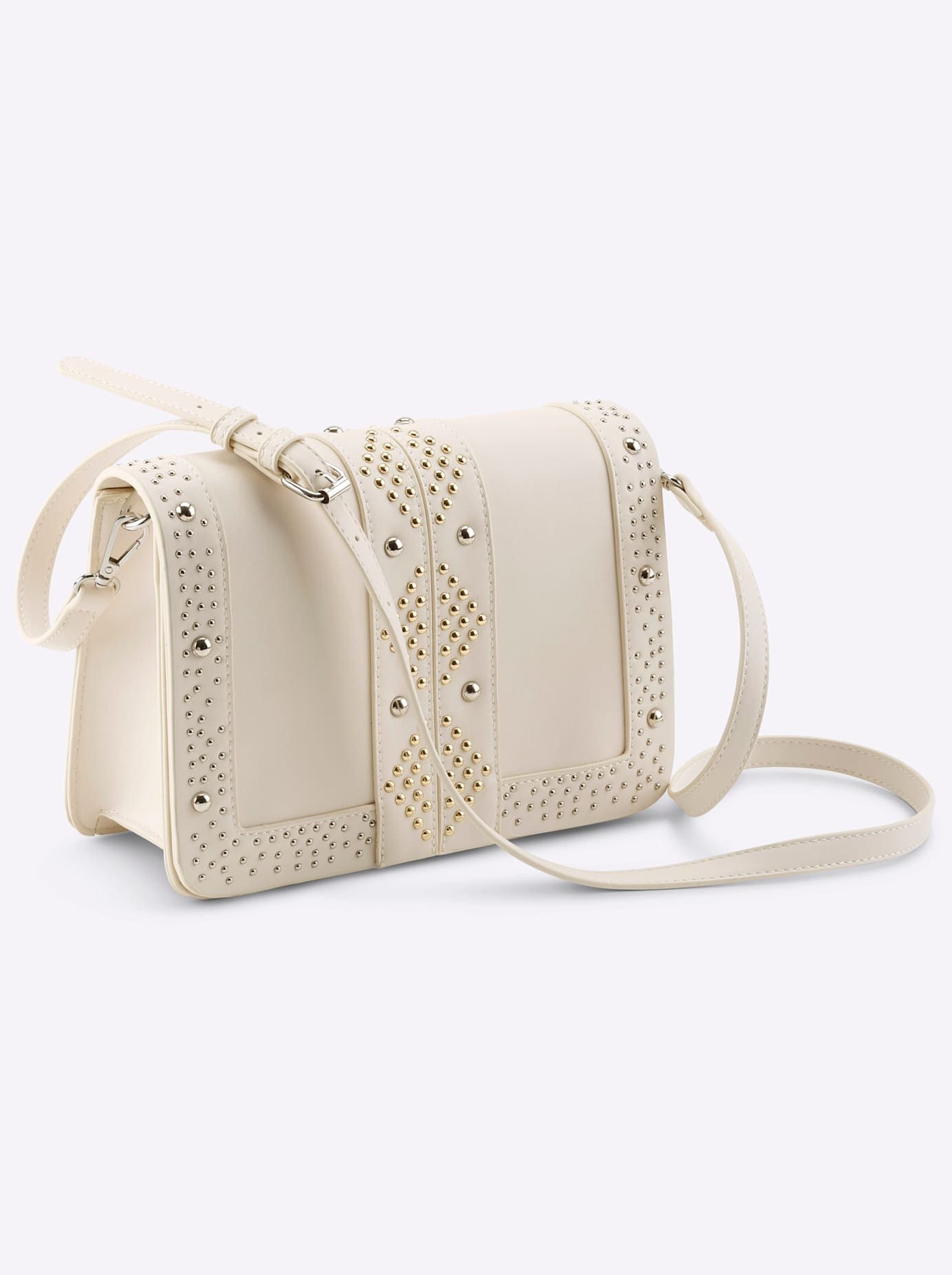 heine Handtas dames handtassen maat 18 cm beige