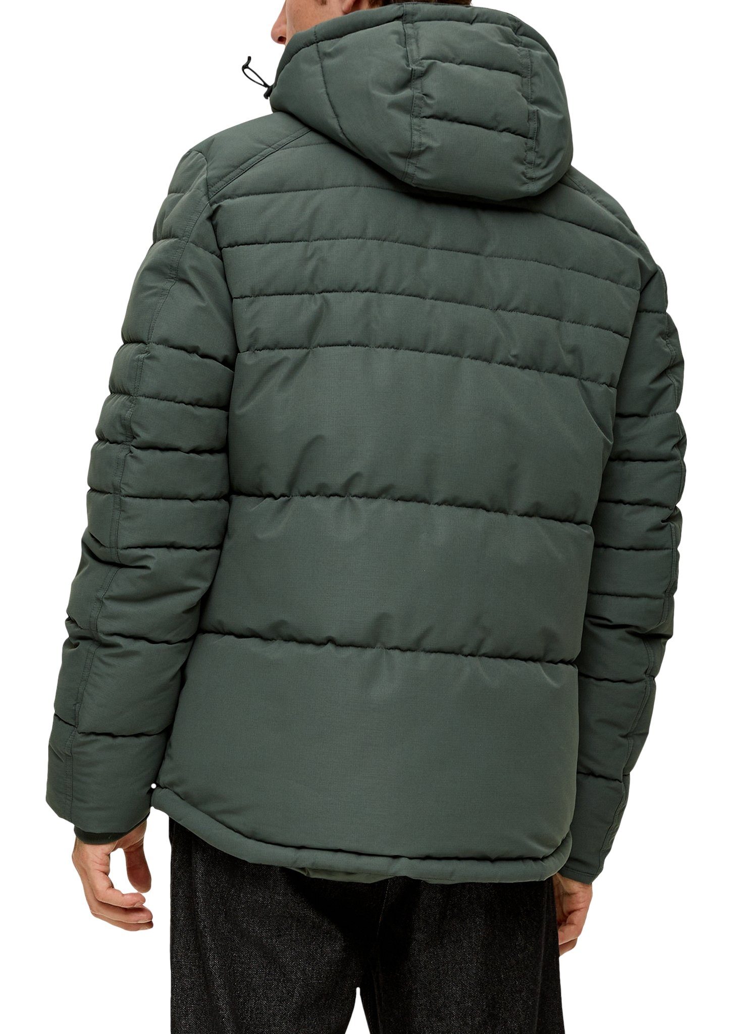 s.Oliver Outdoorjack met label-patch op de arm