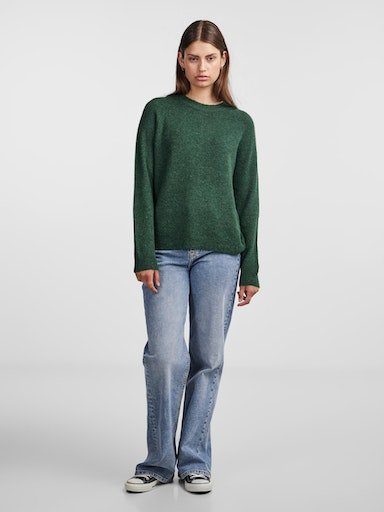pieces Gebreide trui PCJULIANA LS O-NECK KNIT NOOS BC