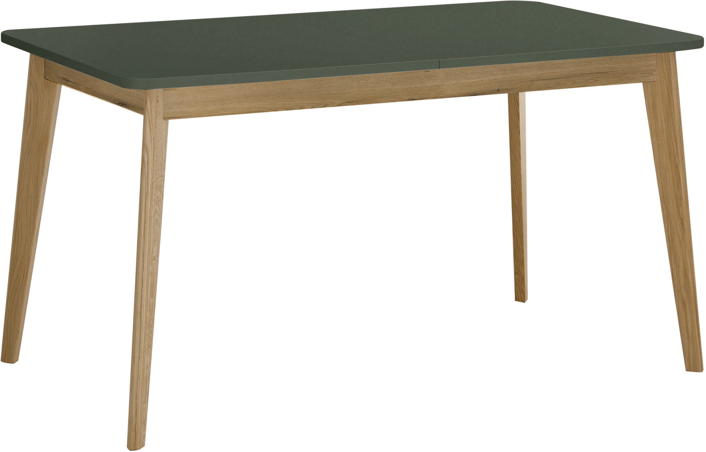 INOSIGN Eettafel MAVAS in moderne trendkleur, breedte 140 - 180 cm (met inlegplaat)