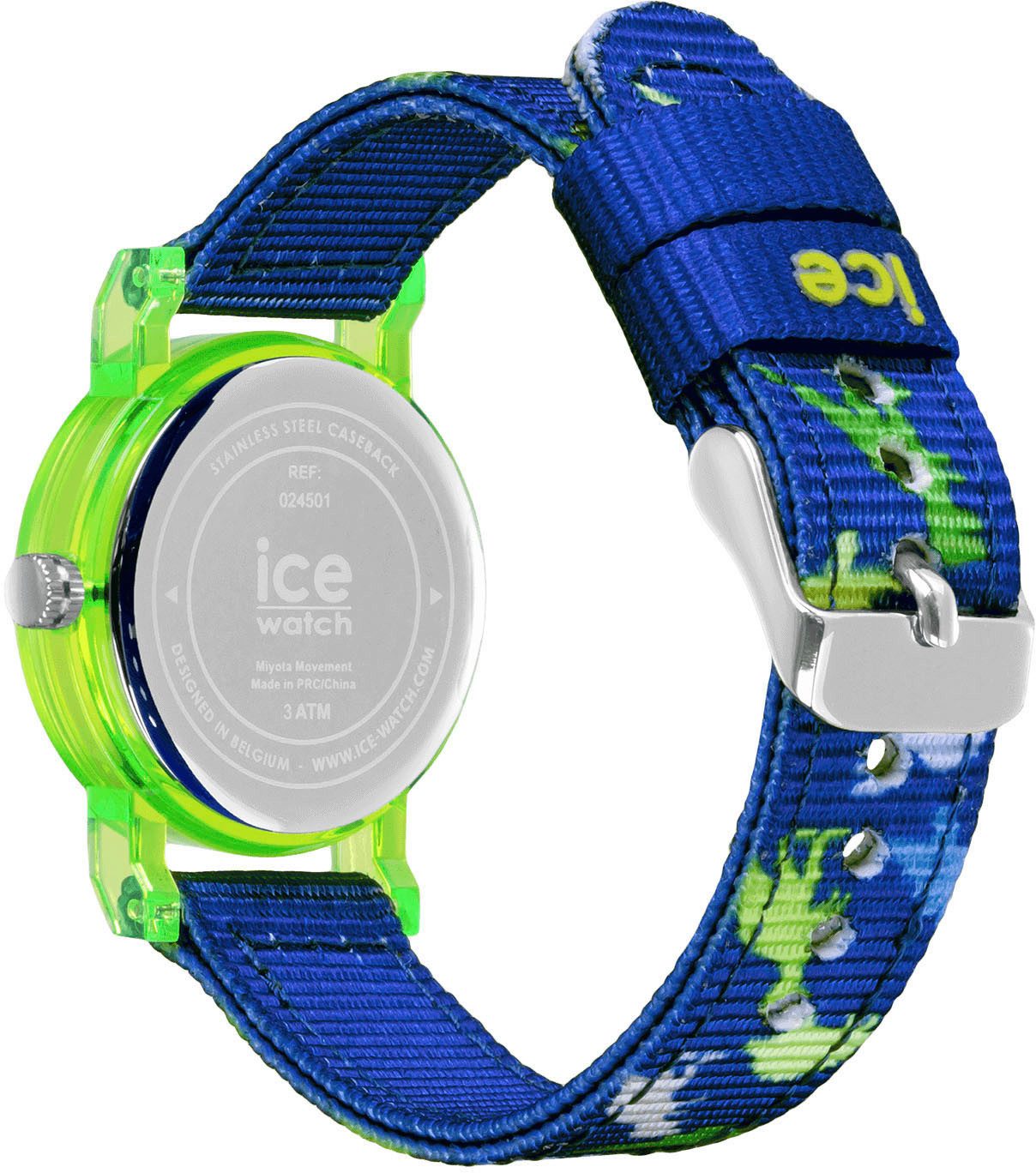 ice-watch Kwartshorloge ICE learning - Boy - Extra Small - 3H Armbandhorloge, kinderen, leershorloge, jongens, schoolbegin, cadeau-idee, dinosaurus