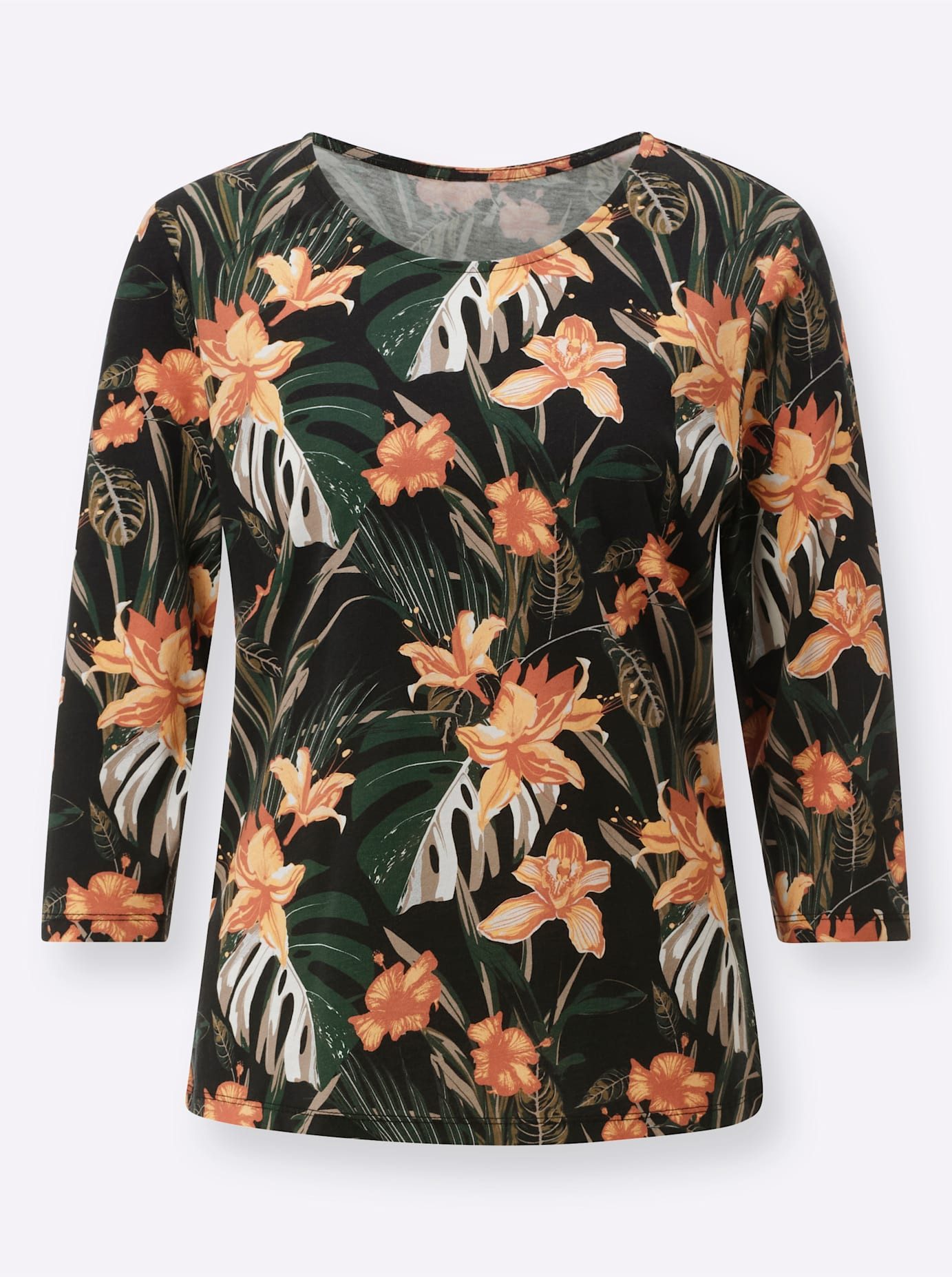 Classic Basics Shirt met 3/4 mouwen Shirt met 3/4-mouwen (1-delig)