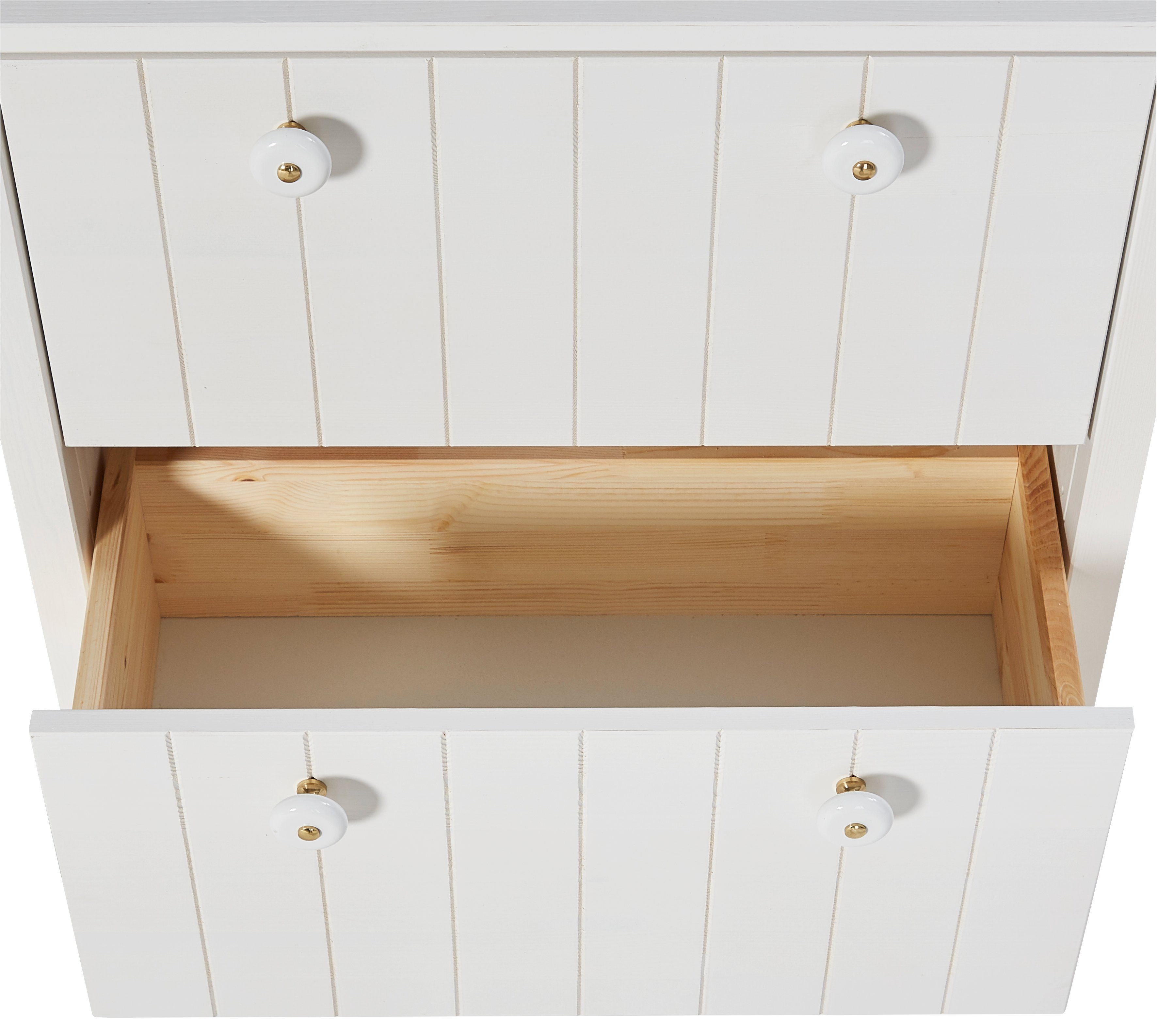Home affaire Wastafelonderkast TINA Badkamermeubel, kast, breedte 60 cm, massief hout