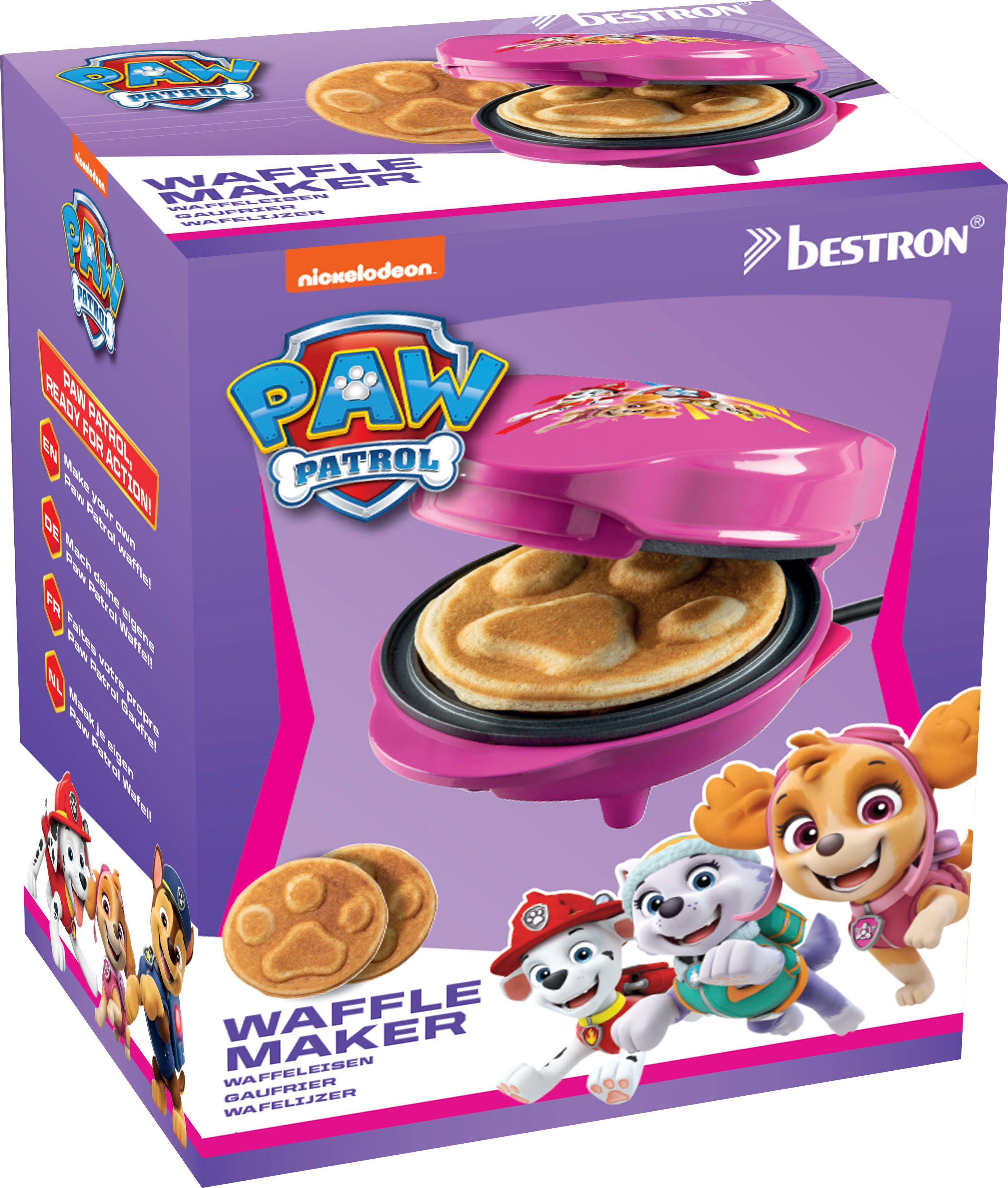 bestron Wafelijzer Paw Patrol APP500P