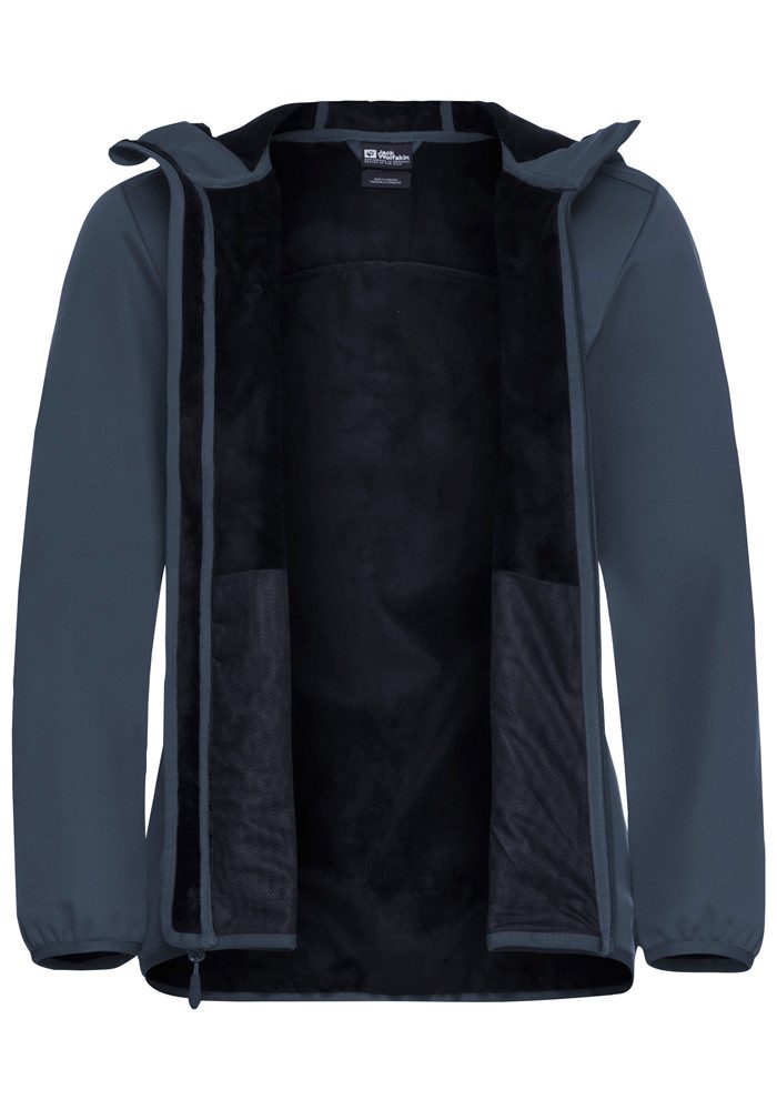 Jack Wolfskin Softshell-jack WINDHAIN HOODY W