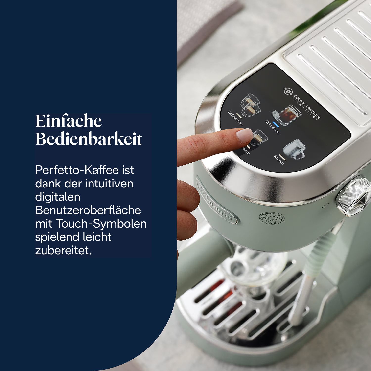 De'Longhi Espressomachine DEDICA DUO EC890.M