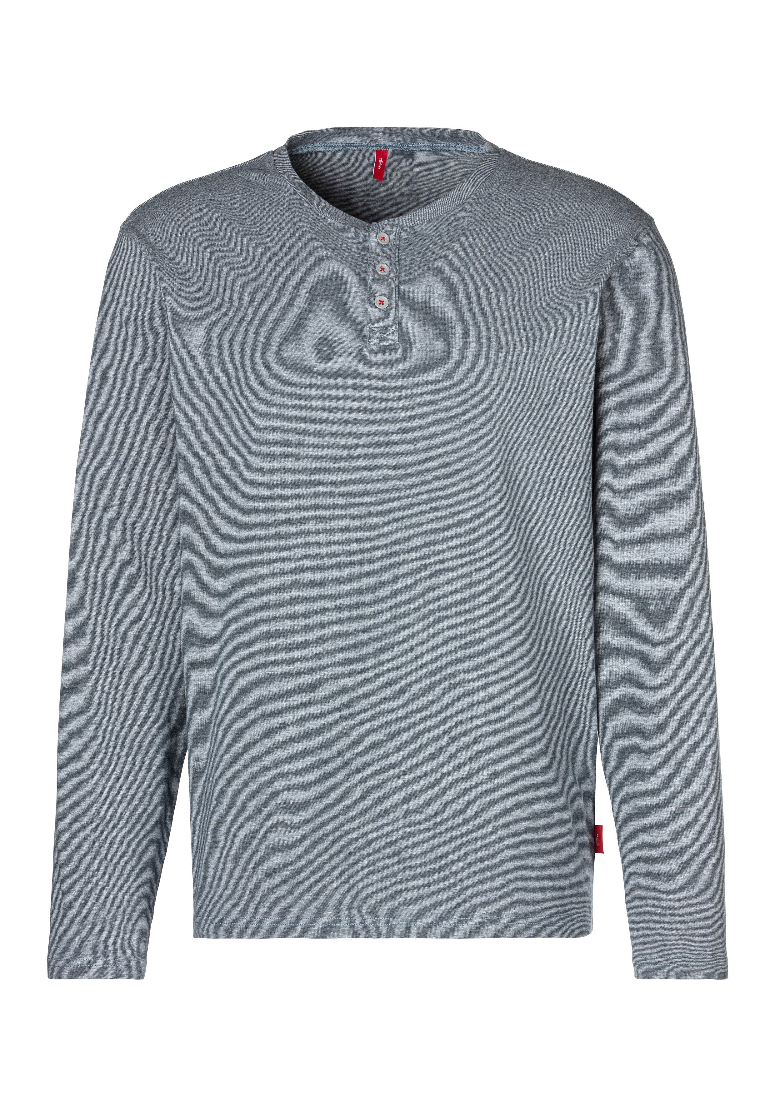 s.Oliver RED LABEL Beachwear Pyjama Pyjama met knopenrij (2-delig, 1 stuk)