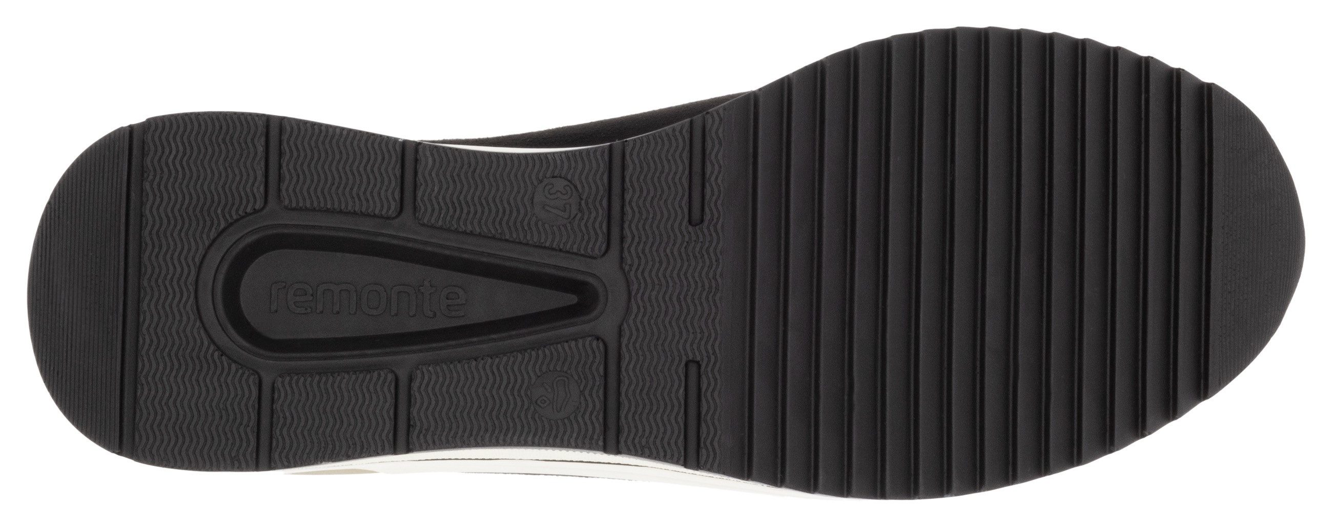 Remonte Slip-on sneakers Elisabeth Hurley-Collection , wedge sneaker, slipper, instapschoen, vrijetijdsschoen, vegan