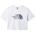 the north face t-shirt wit