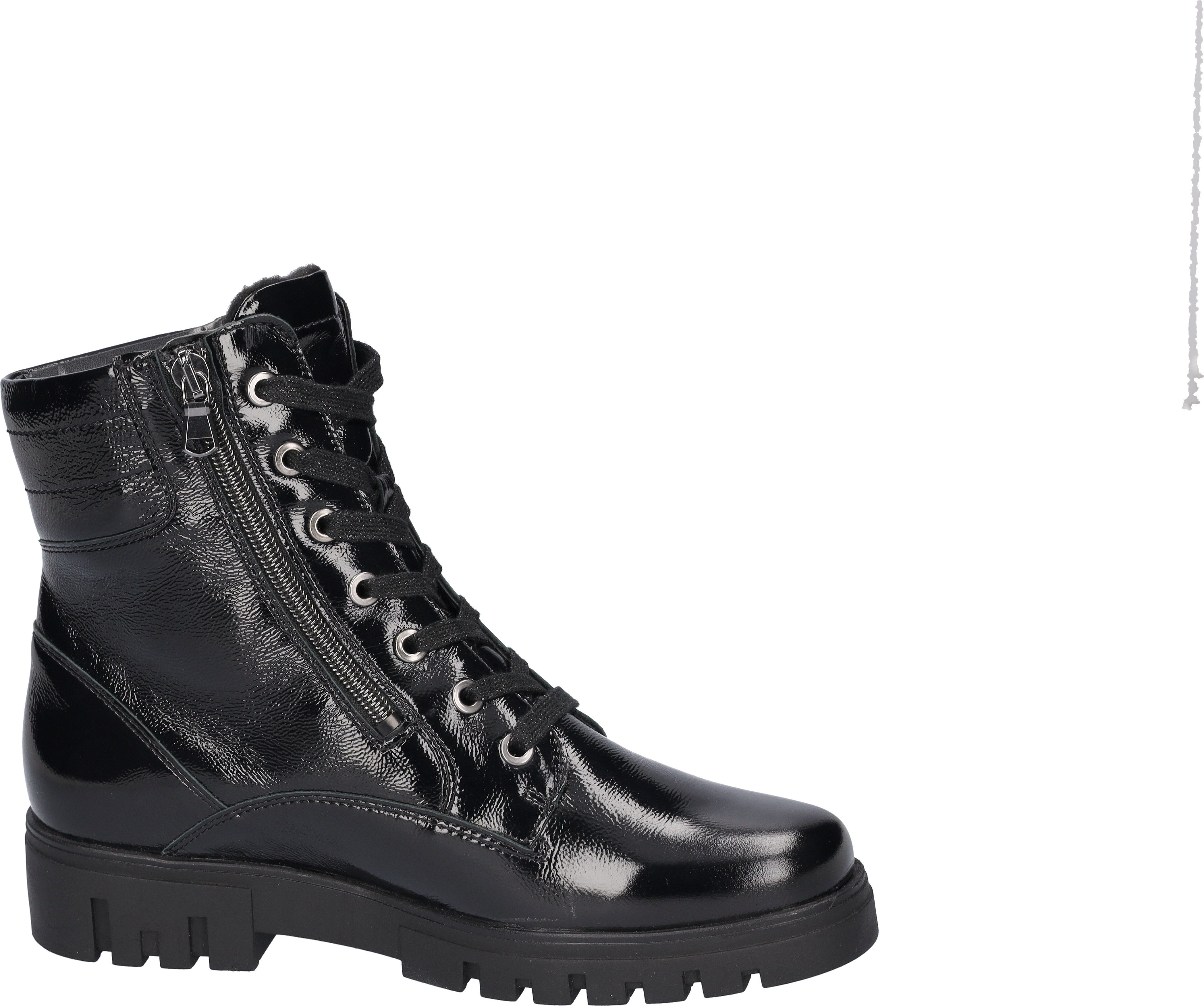 Waldläufer Veterlaarsjes H-SERENA , veterschoenen, lakenkellaars, in comfortabele breedte g (=breed)