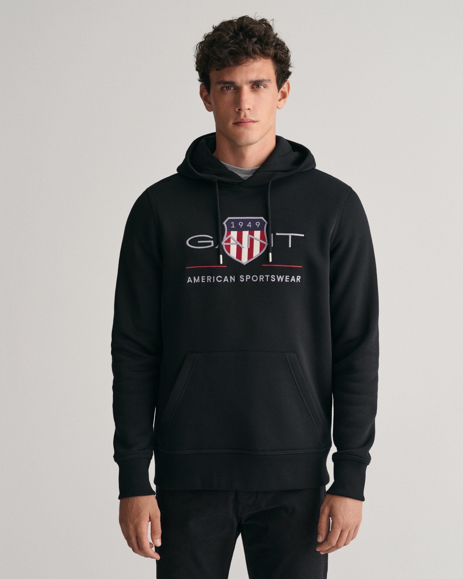 Gant Hoodie REG ARCHIVE SHIELD HOODIE met modieuze logo-borduursel op de borst