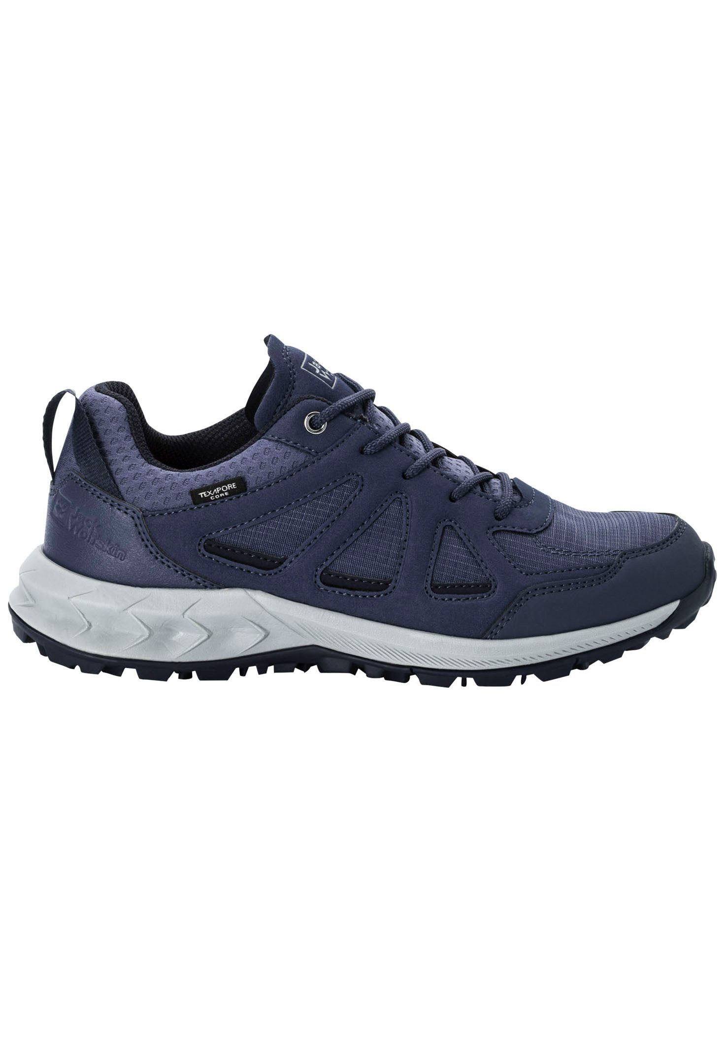 Jack Wolfskin Wandelschoenen WOODLAND 2 TEXAPORE LOW W waterdicht, trekkingschoen