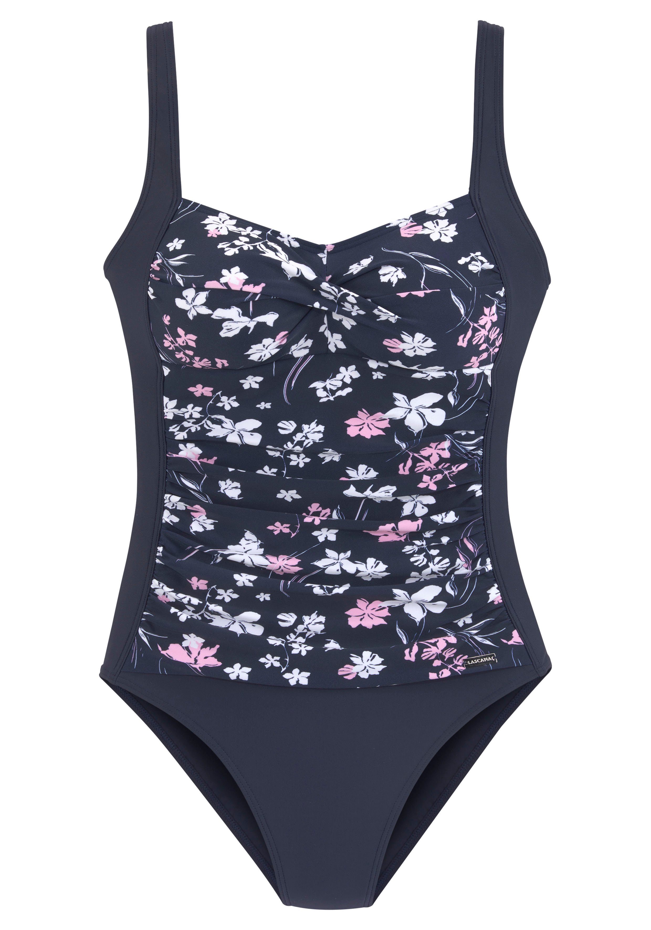 Lascana Badpak met een bloemenprint voor