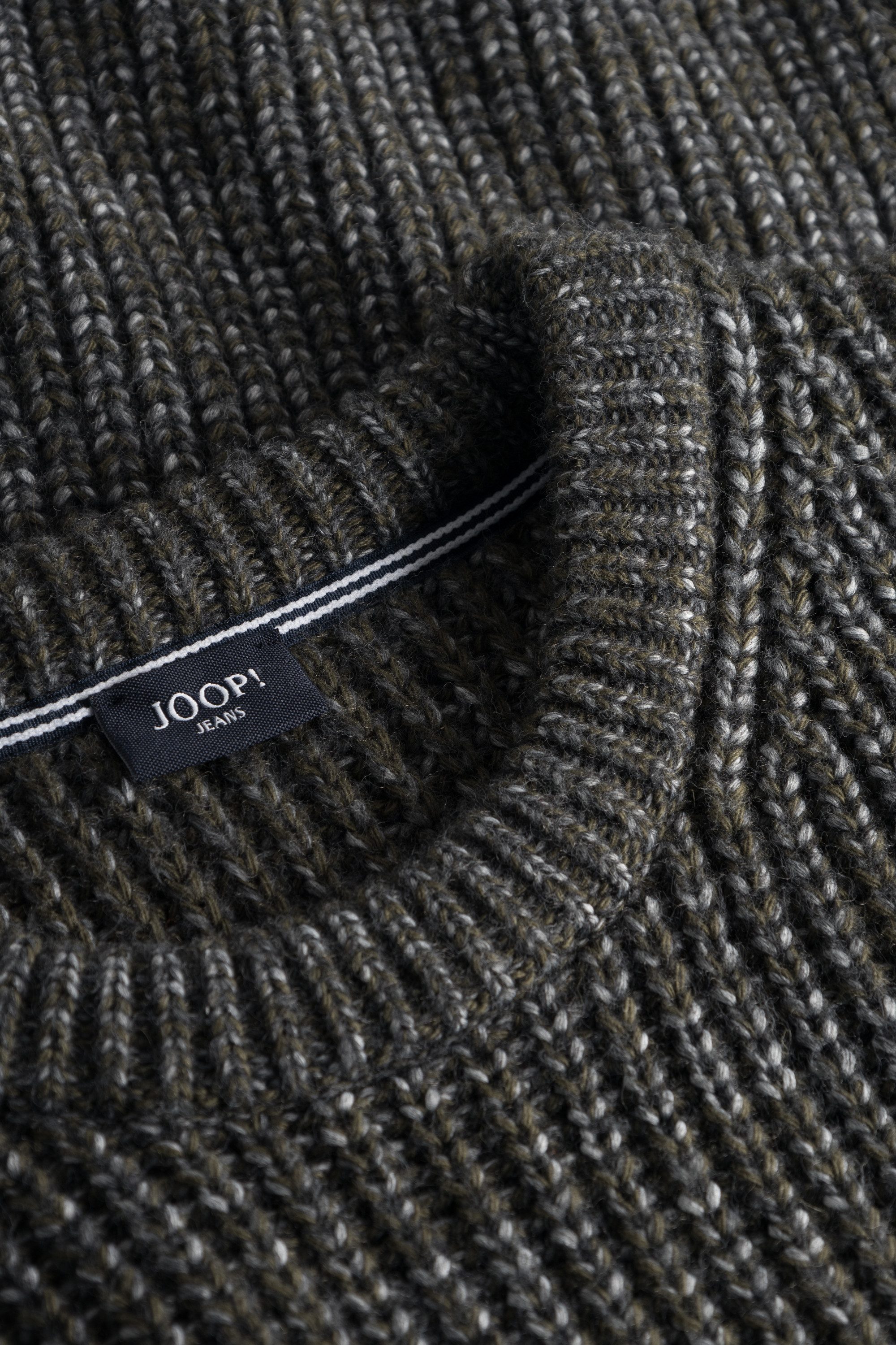 Joop Jeans Trui met ronde hals Oro in gemêleerde look