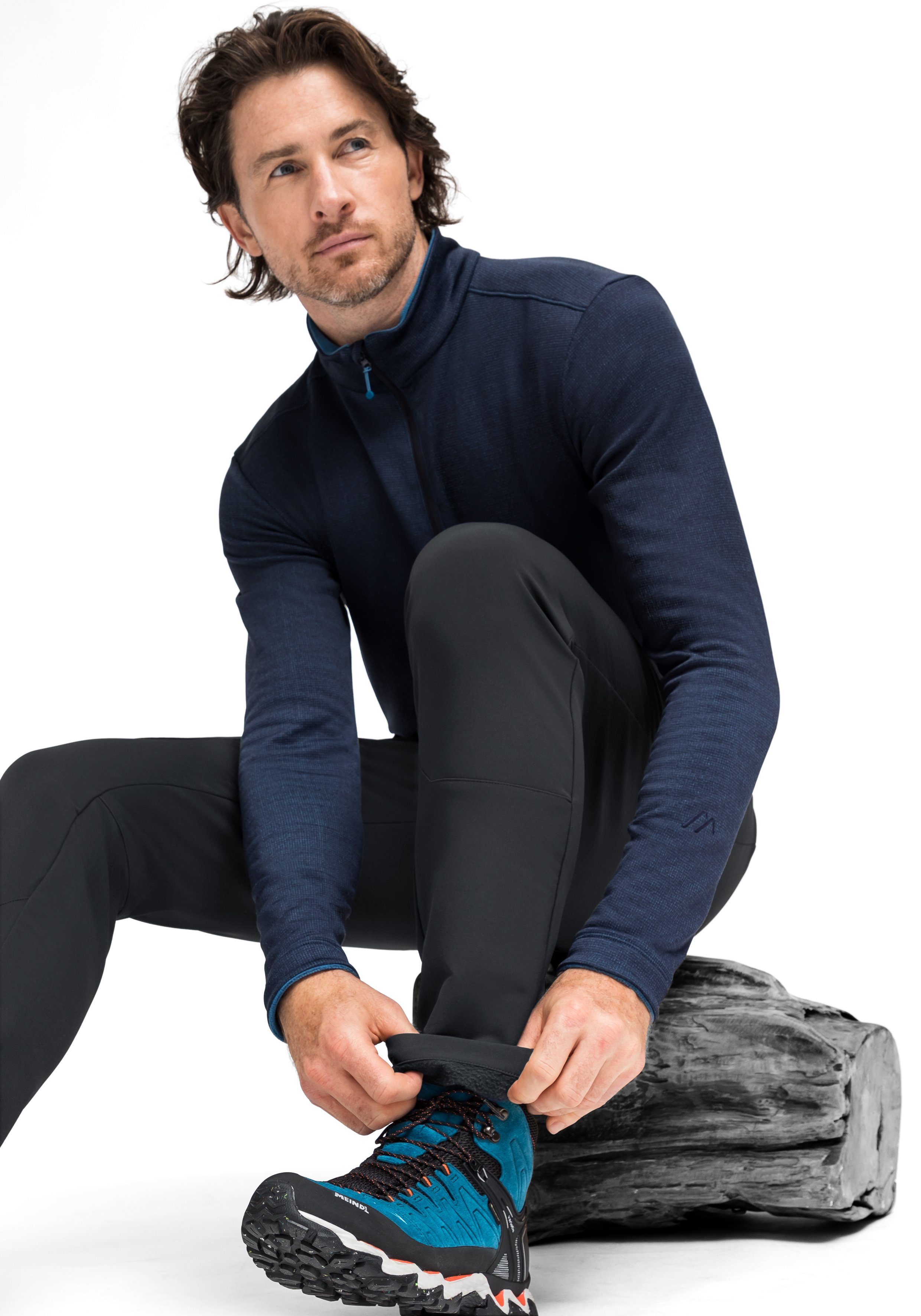 Maier Sports Functionele broek Foidit M Heren outdoorbroek warme winter wandelbroek regular fit