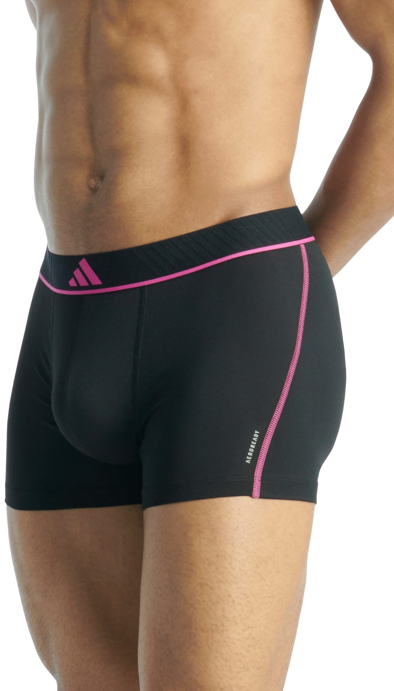adidas Sportswear Trunk Active Micro Flex Flexibele 4-way stretch (Set van 3)
