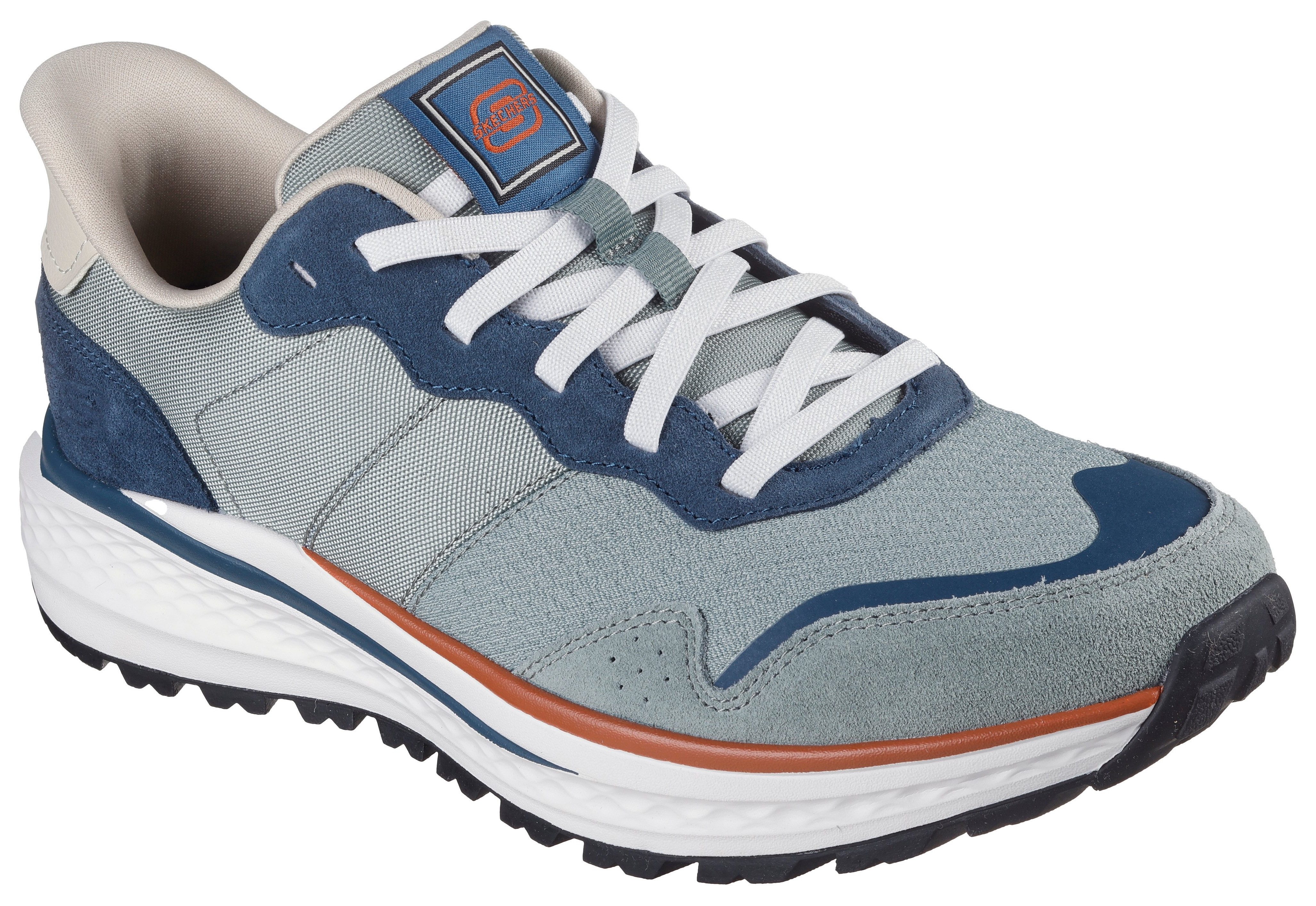 Skechers Slip-on sneakers SLADE ULTRA heren lage sneakers maat 40 blauw