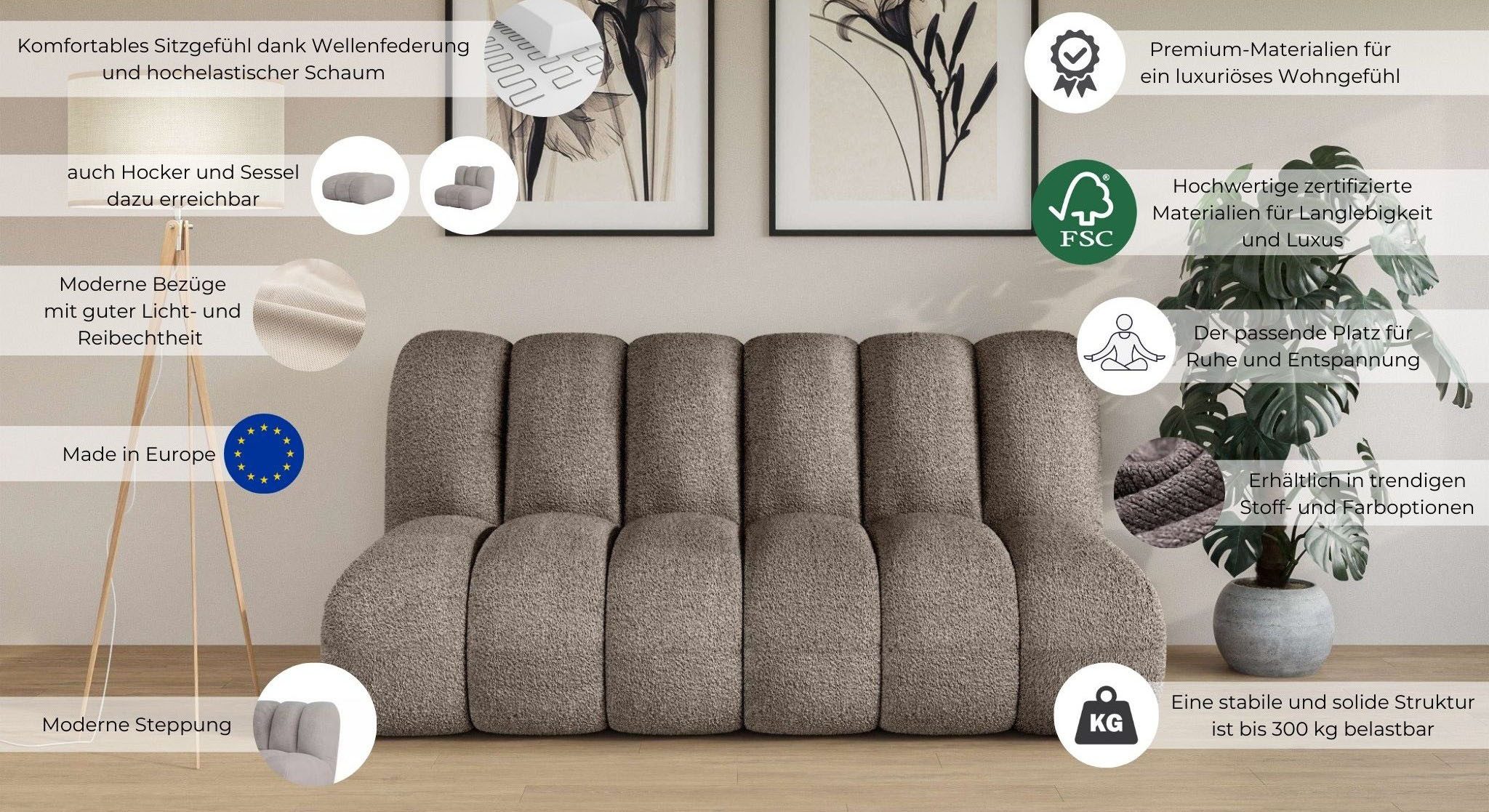 LeGer Home by Lena Gercke 2,5-zits Priya