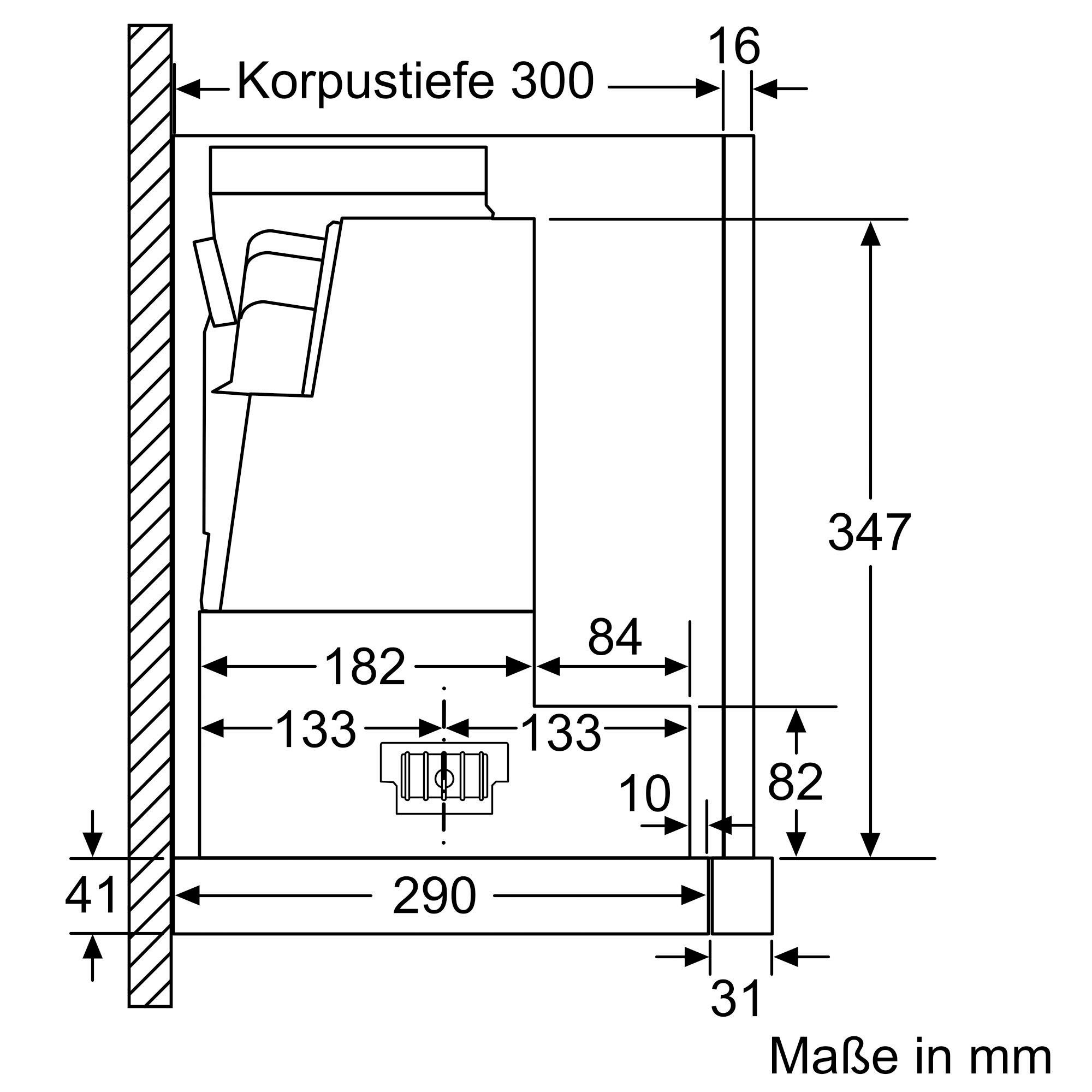 SIEMENS Vlakscherm-afzuigkap LI67SA671