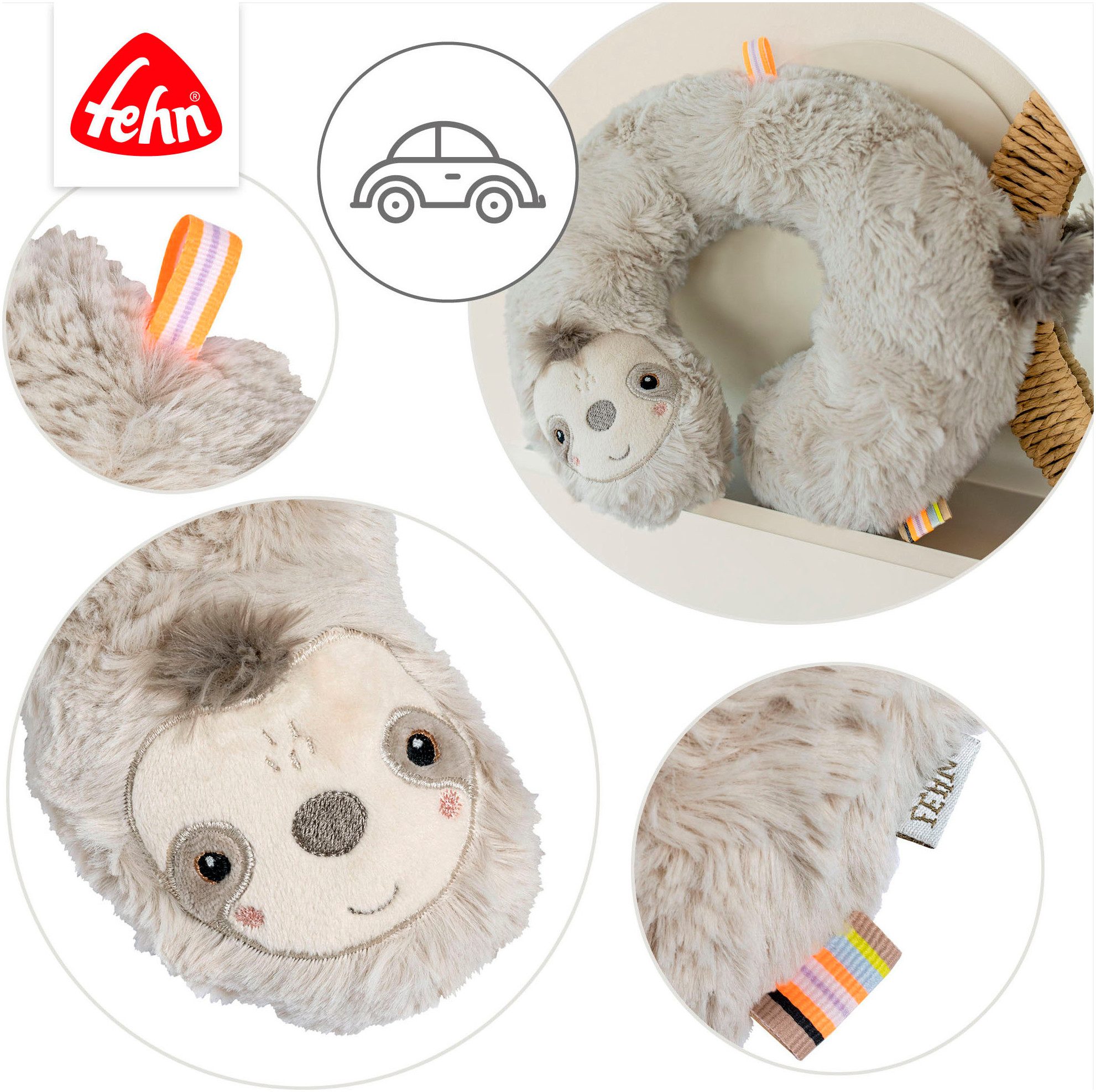 Fehn Nekkussen Lazy, Crazy & Pink, Luiaard