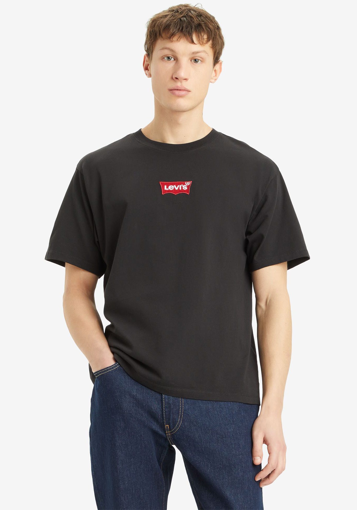 Levi's T-shirt SEVINTAGE met logo-patch op de borst