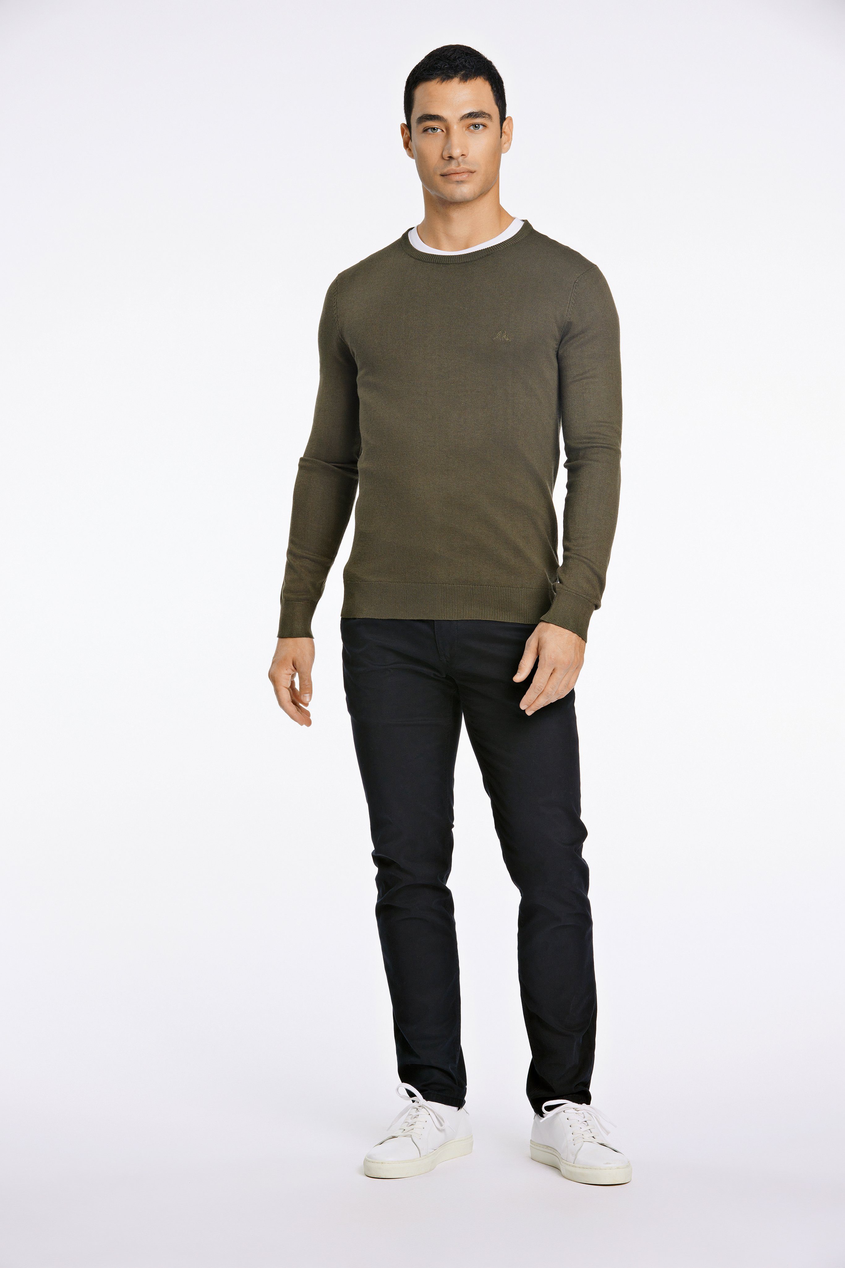 LINDBERGH Gebreide trui met logoborduursel