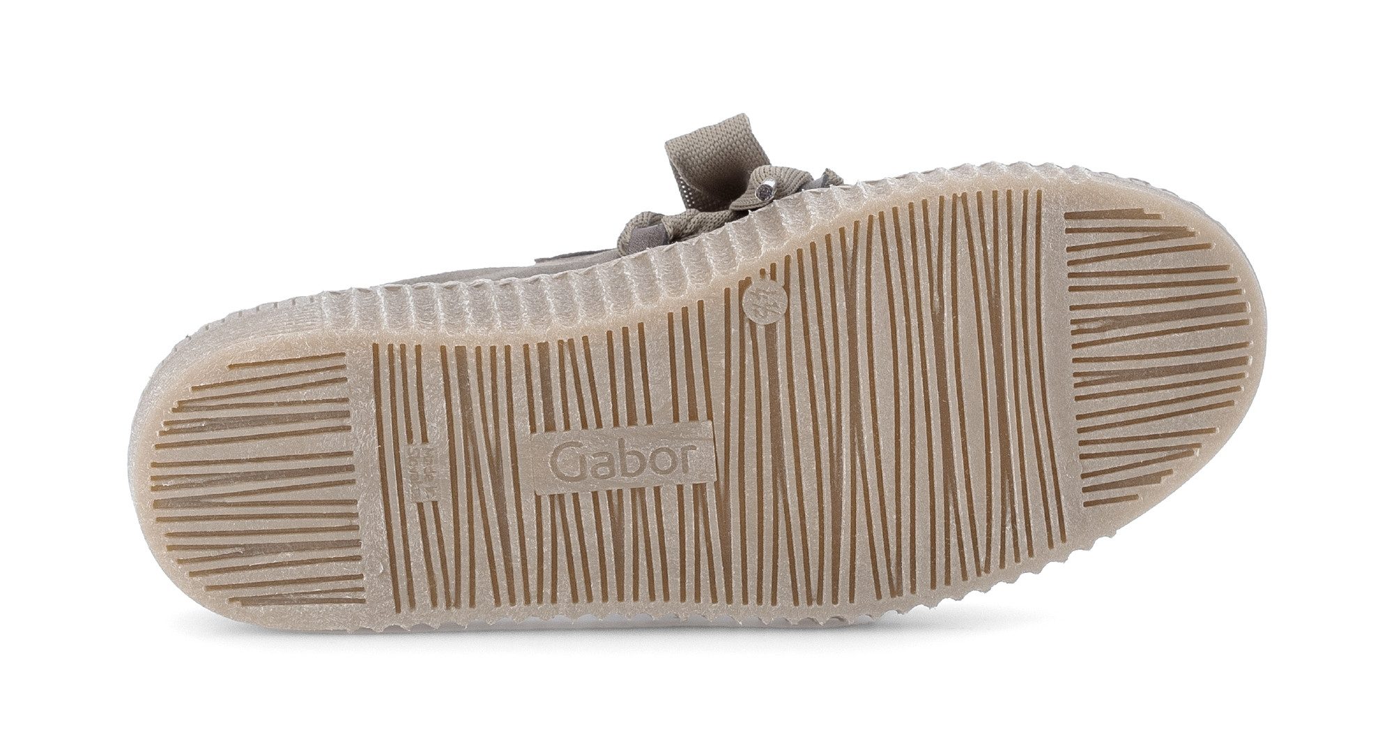 Gabor Plateausneakers Veterschoen, lage schoen, slipper met opgestikte versiersluiting