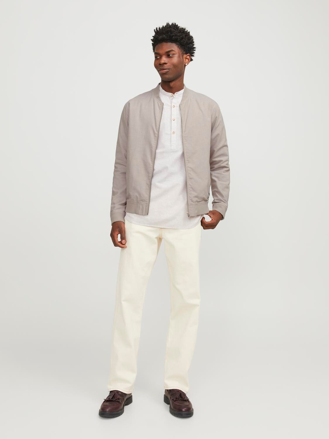 Jack & Jones Bomberjack JJESUMMER LINEN BOMBER SN