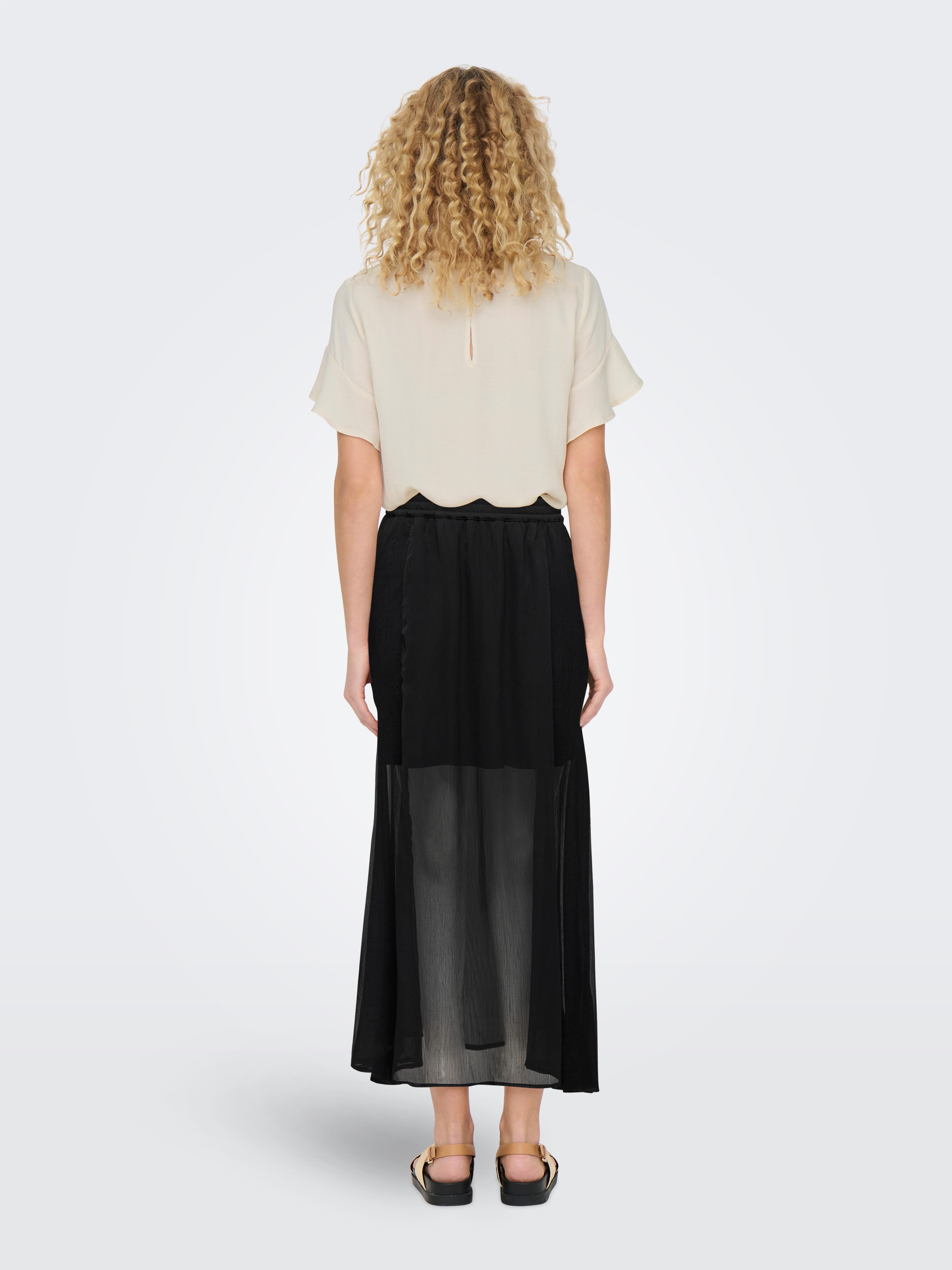 Only Plooirok ONLASTA LIFE SLIT ANKEL SKIRT PTM
