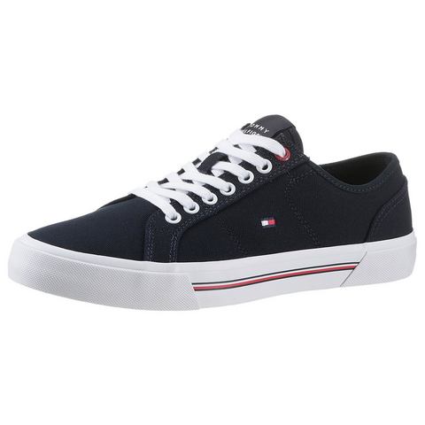 NU 20% KORTING: Tommy Hilfiger Sneakers CORE CORPORATE VULC CANVAS