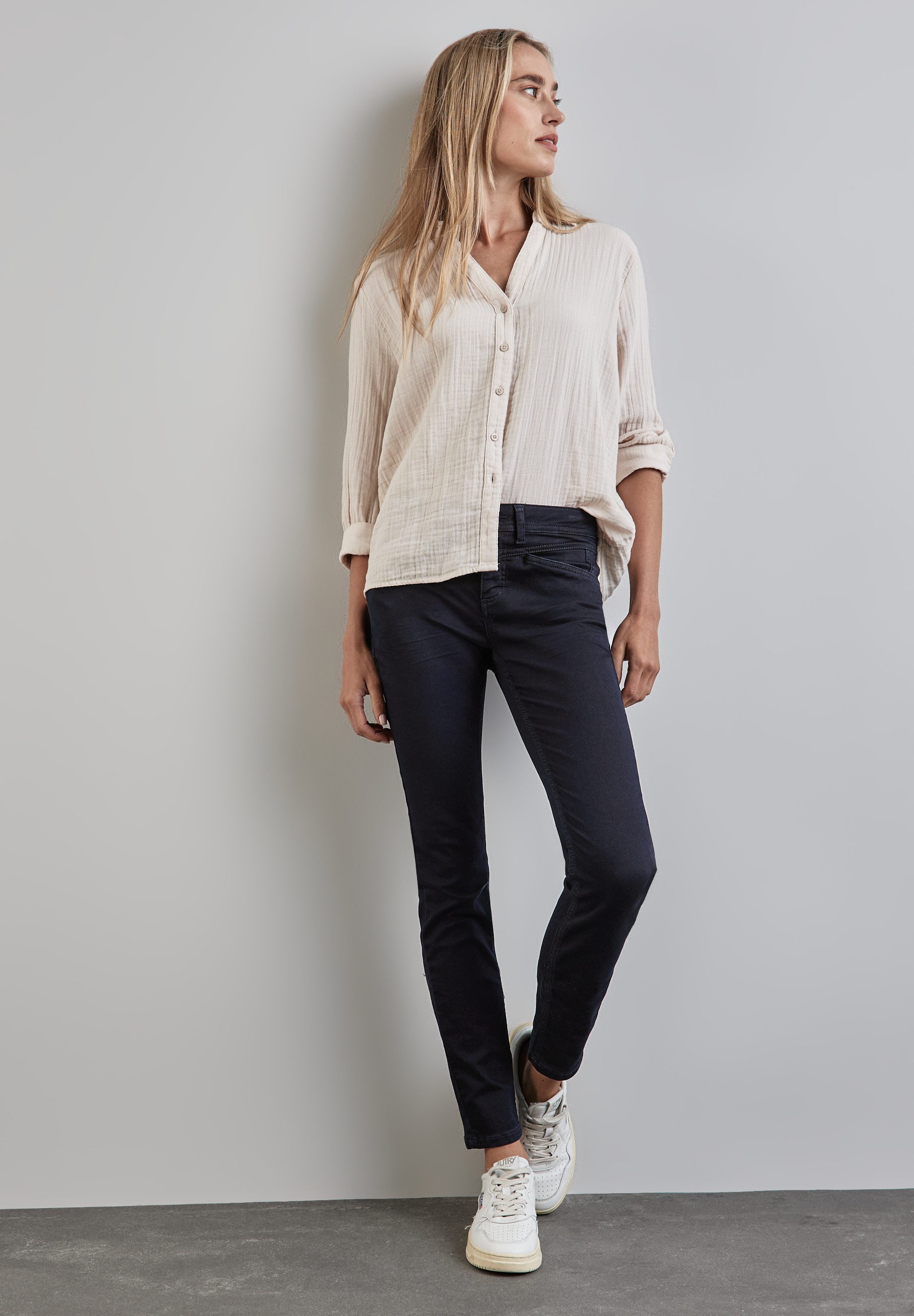STREET ONE Slim fit jeans Envy met stretch
