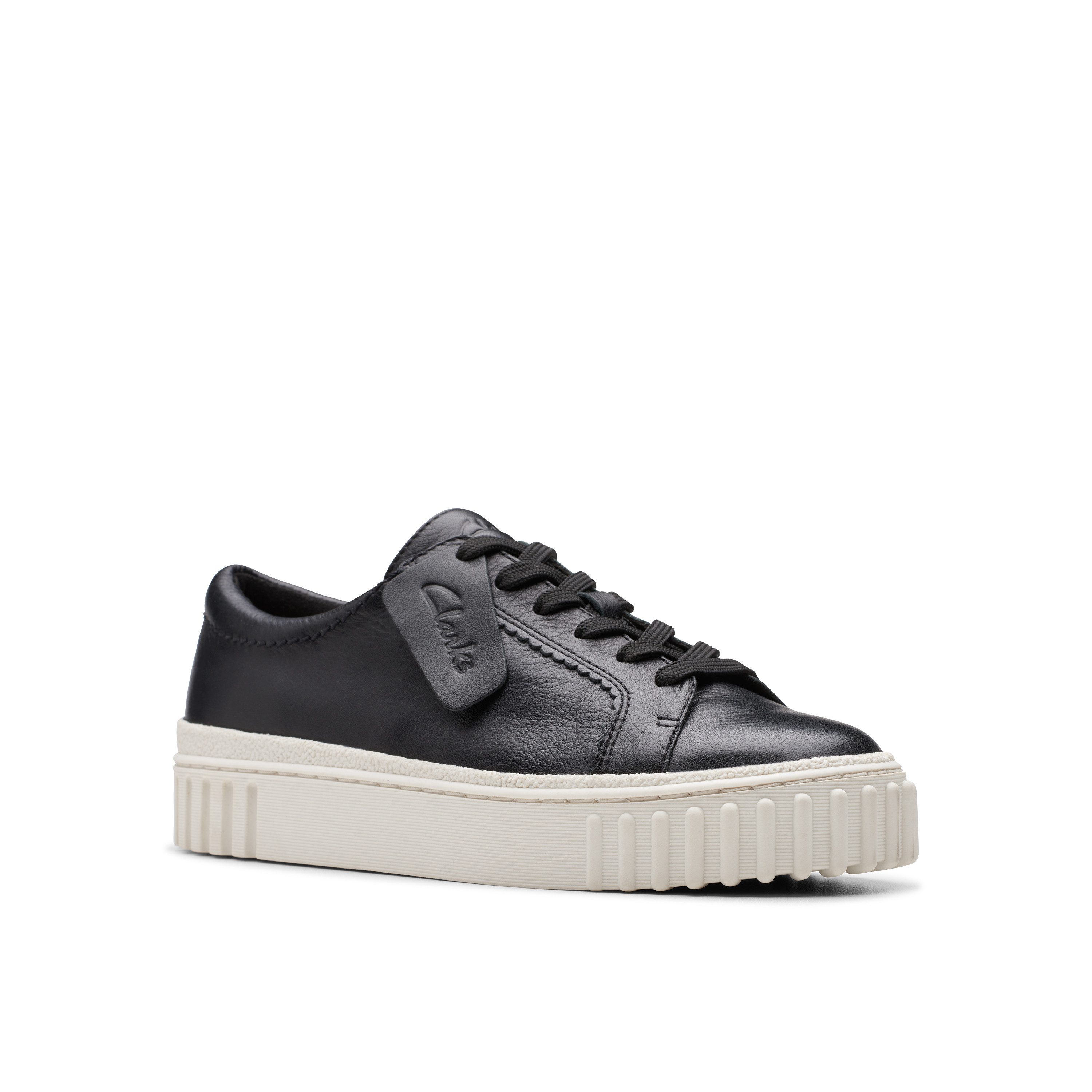 Clarks Veterschoenen Mayhill Walk , sneaker, plateausneaker met modieuze loopzool