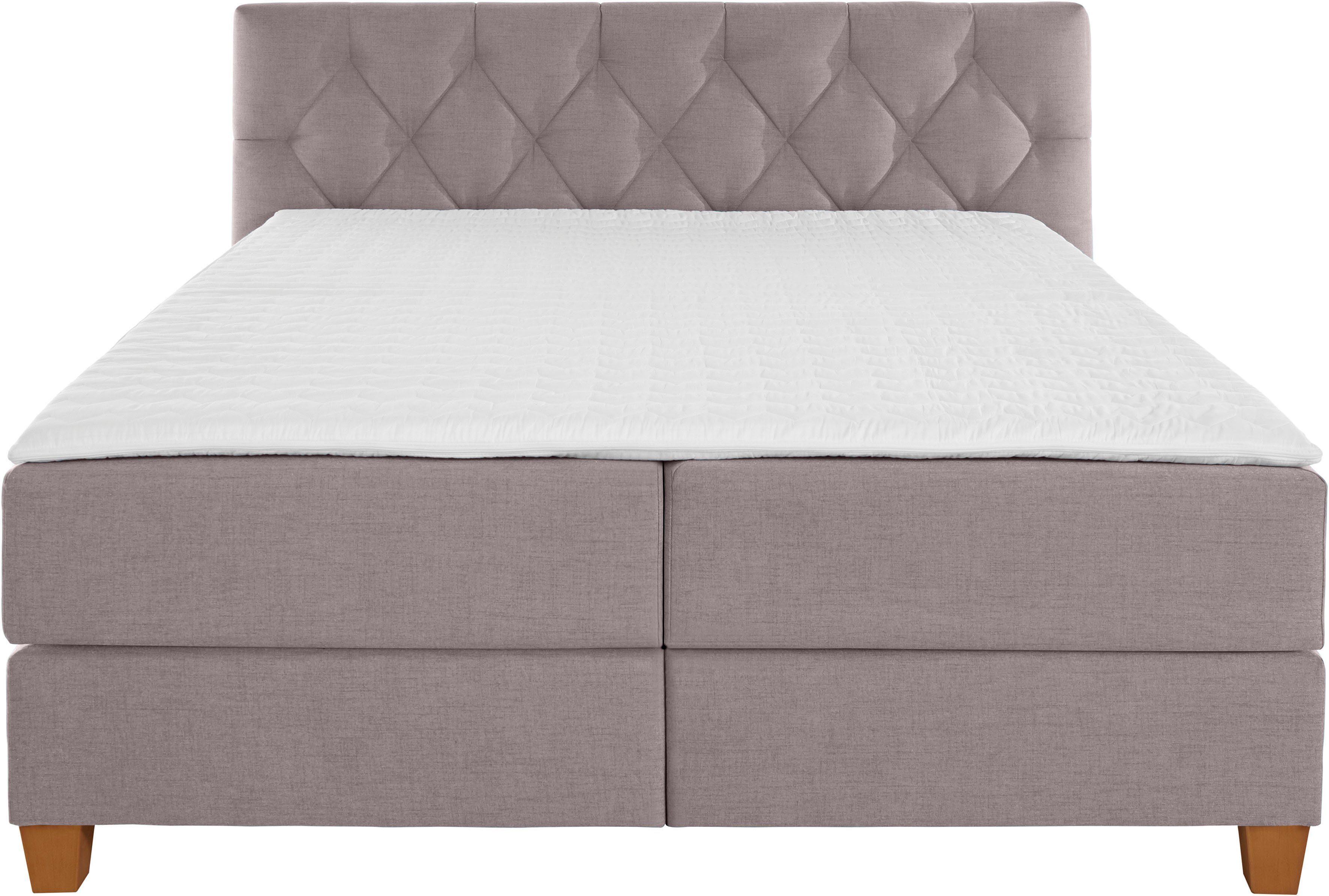 Guido Maria Kretschmer Home&Living Boxspring Harmones in 3 breedten, hardheid ook gemengd met elk 1 matras in h2 en h3