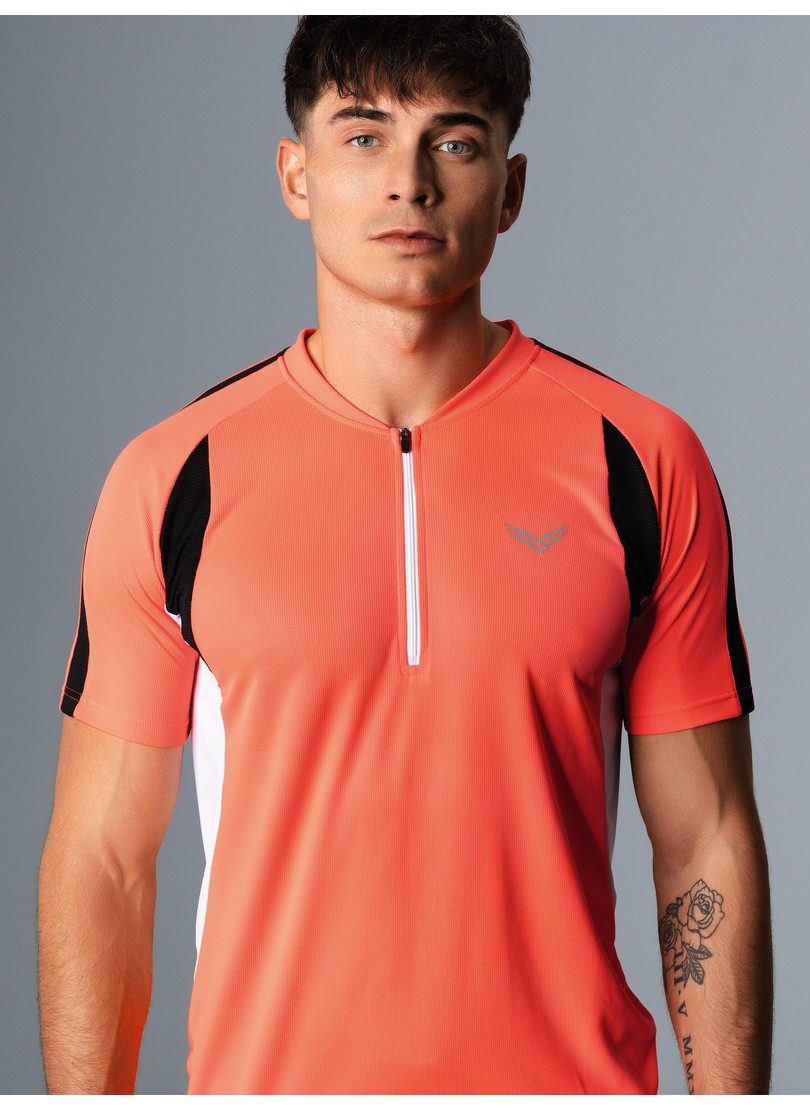 Trigema T-shirt TRIGEMA fietsshirt van ademend COOLMAX® materiaal (1-delig)