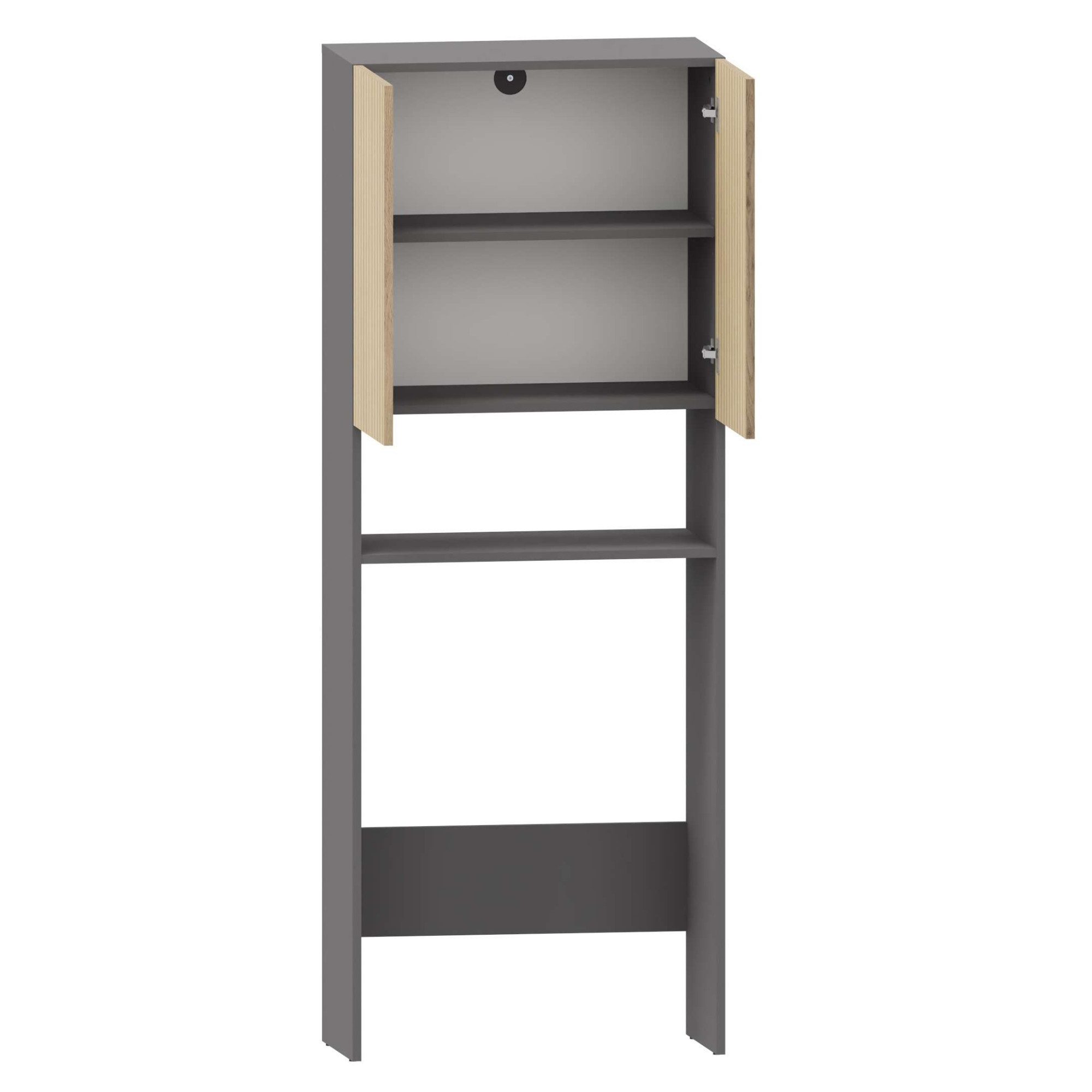 Home affaire Kast voor wasmachine Wisla met 2 deuren, breedte 68 cm, hoogte 180 cm