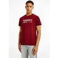 tommy jeans t-shirt tjm essential graphic tee rood