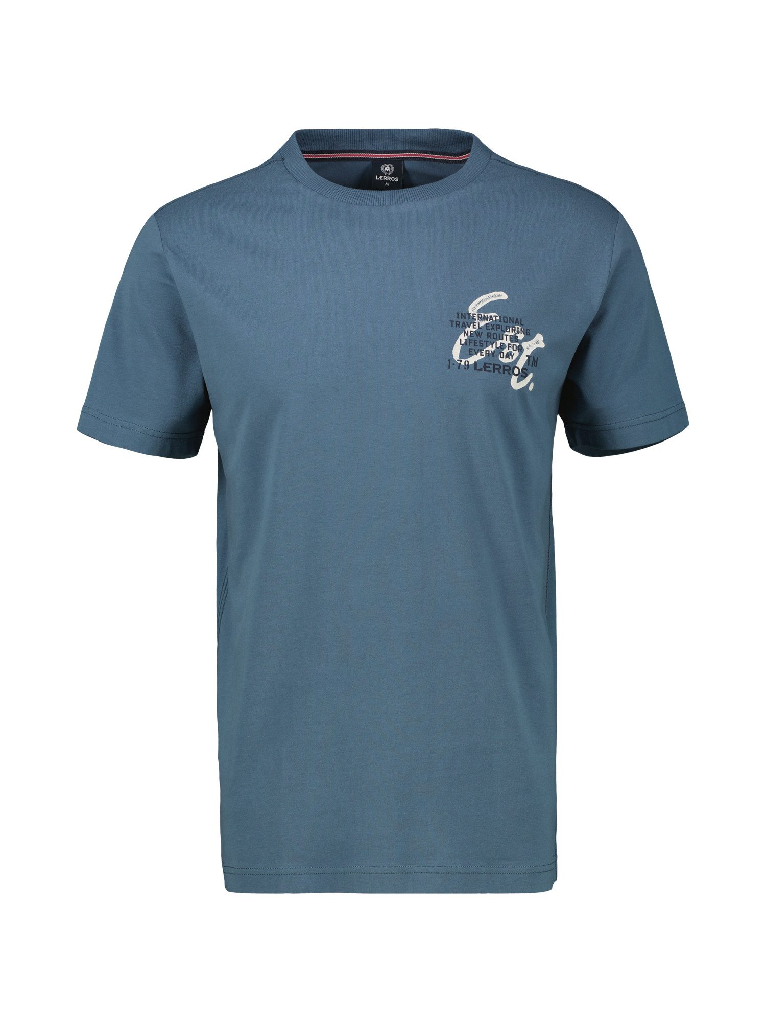 Lerros T-shirt LERROS heren T-shirt in zachte jerseykwaliteit