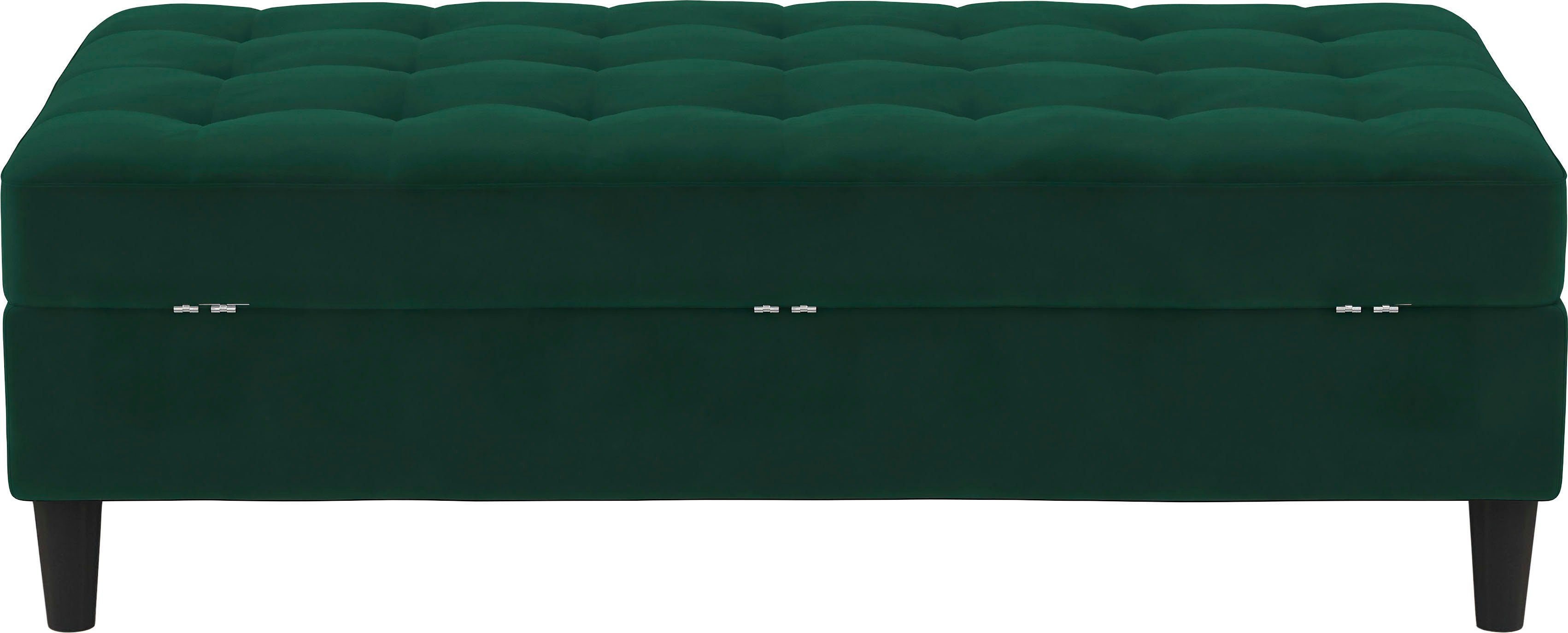 Dorel Home Hocker met bergruimte Presley Hocker met bergruimte, vrij plaatsbaar, zithoogte 43 cm