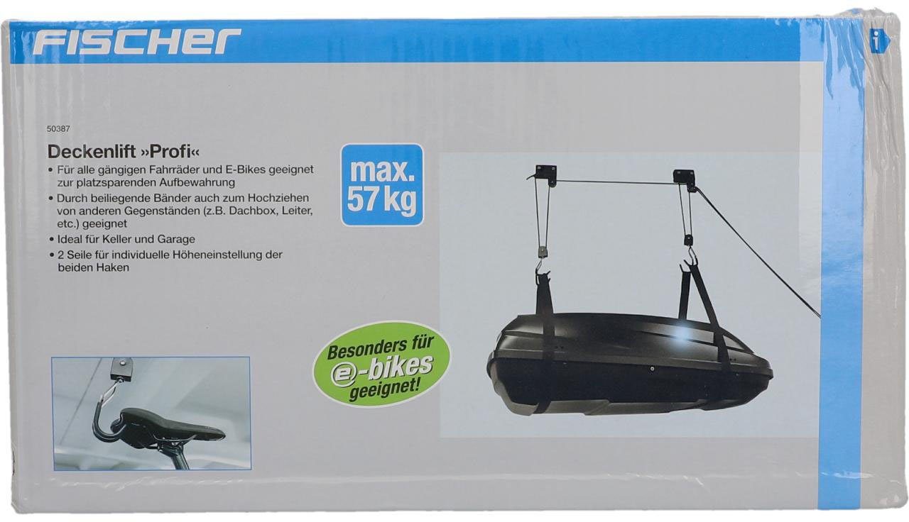 Fischer Fietslift draagvermogen 57kg ProfiPlus