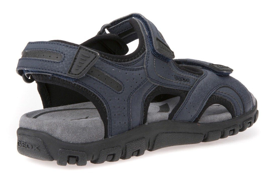 Geox Sandalen UOMO SANDAL STRADA , zomerschoen, klittenbandschoen, outdoorsandaal, trekkinglook