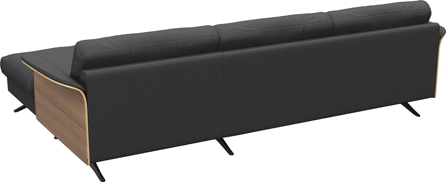 FLEXLUX Hoekbank Glow, super comfortabel door hoogwaardige zitconstructie met binnenvering, L-vorm