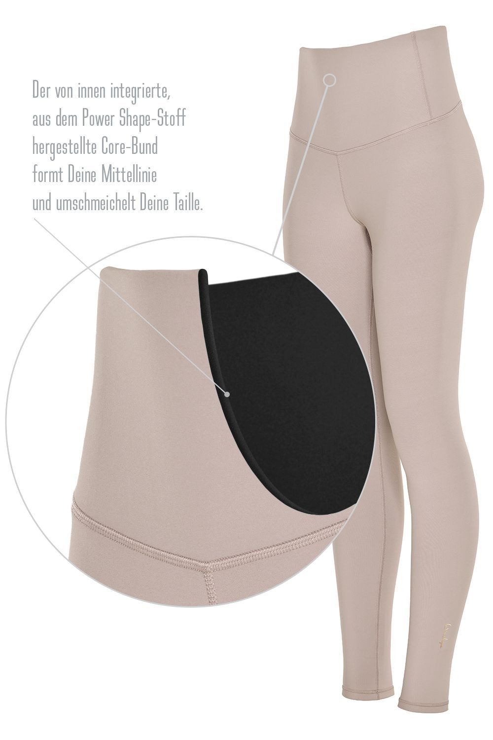 Winshape Legging Functional Comfort HWL117C met v-vorm applicatie en core-band