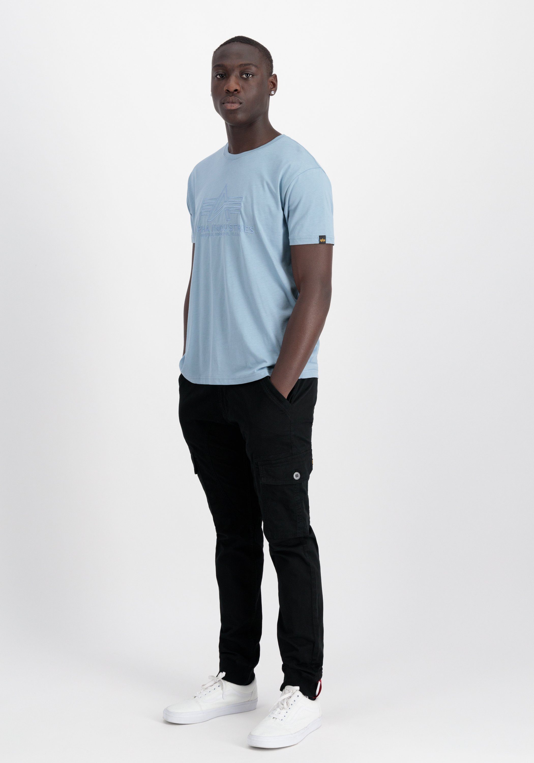 Alpha Industries T-shirt Men T-Shirts Basic T-Shirt Embroidery