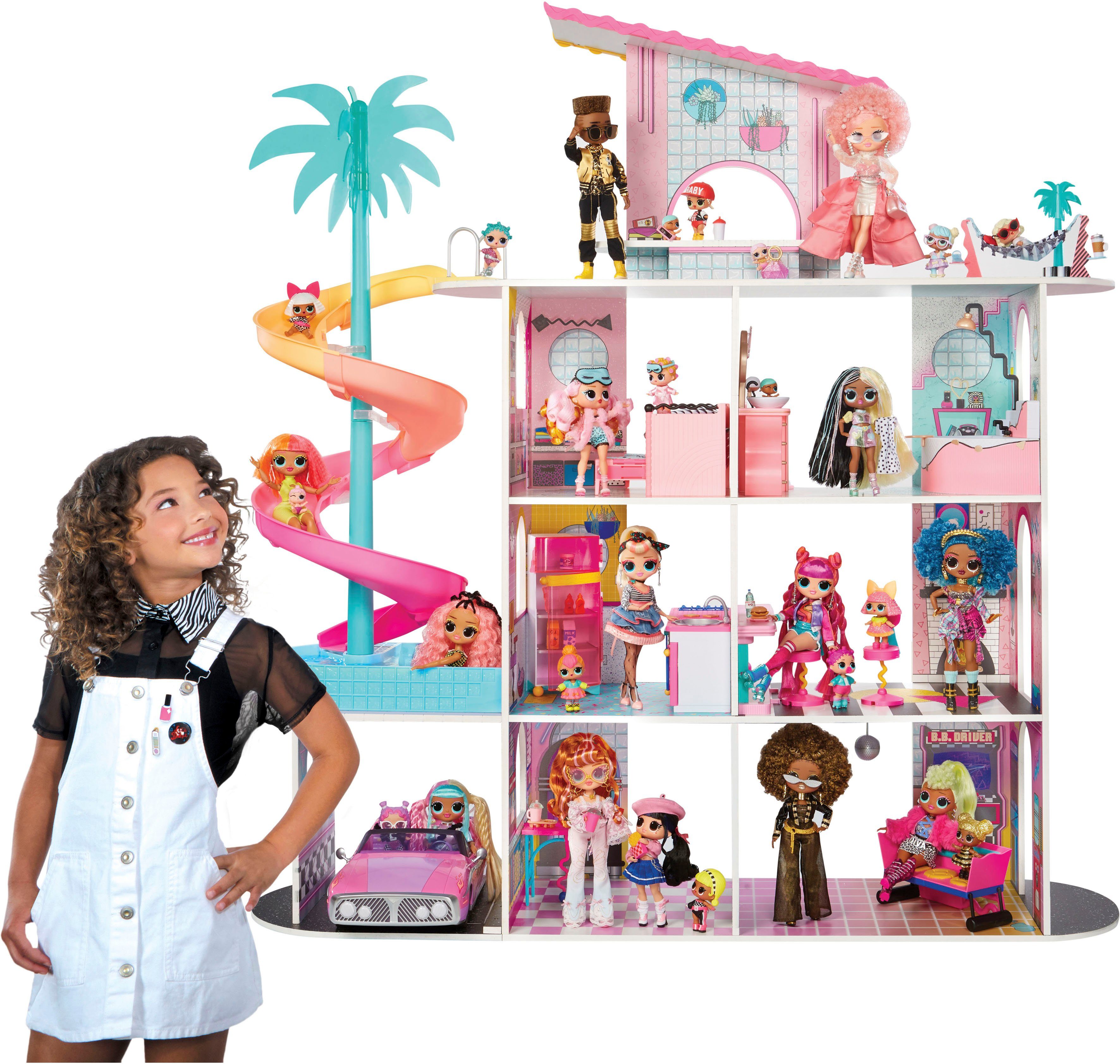 L.O.L. SURPRISE! Poppenhuis L.O.L. Surprise Fashion House inclusief meubelen en accessoires