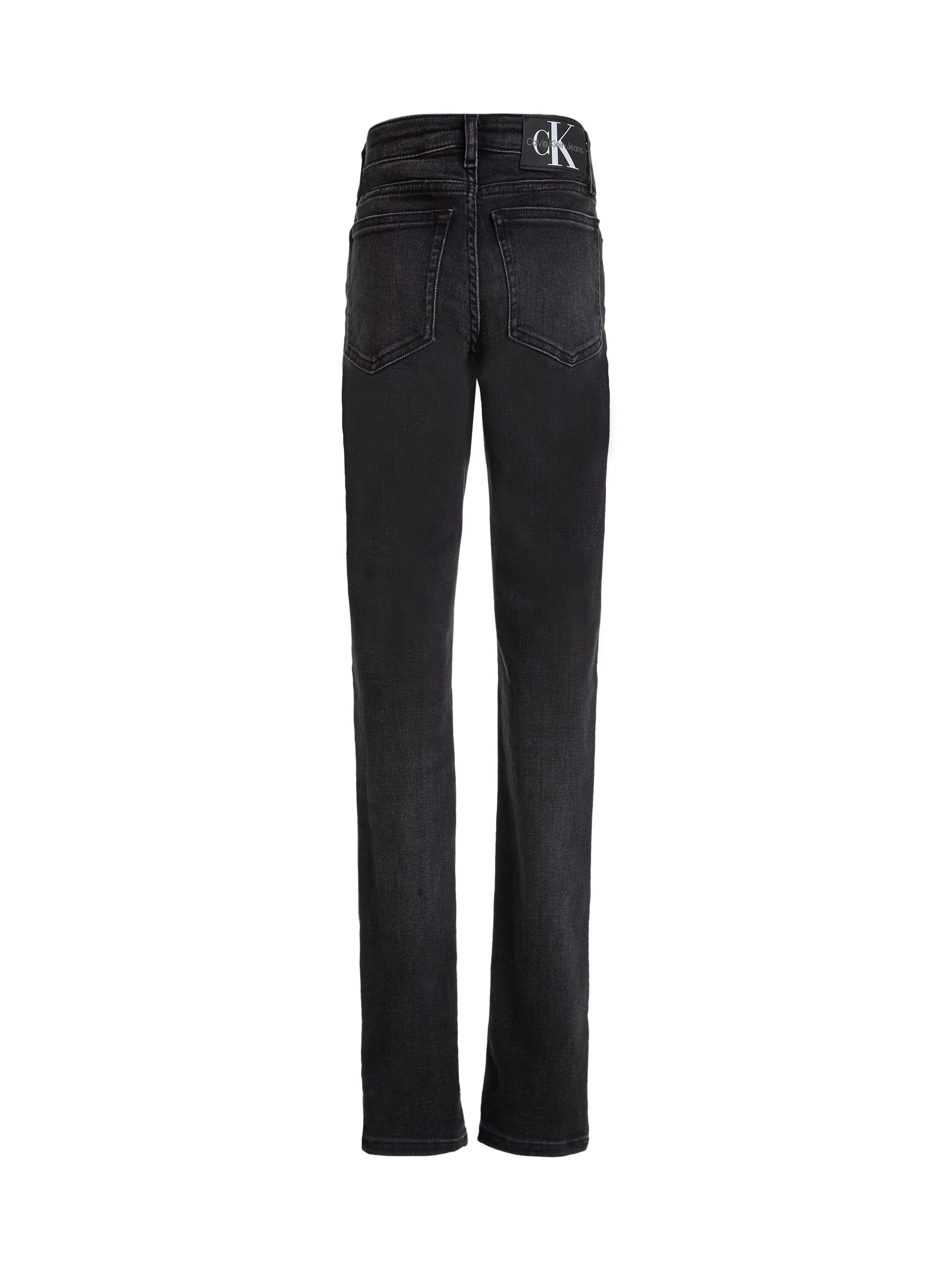 Calvin Klein Skinny fit jeans SKINNY MR SLIT OPTIC BLACK