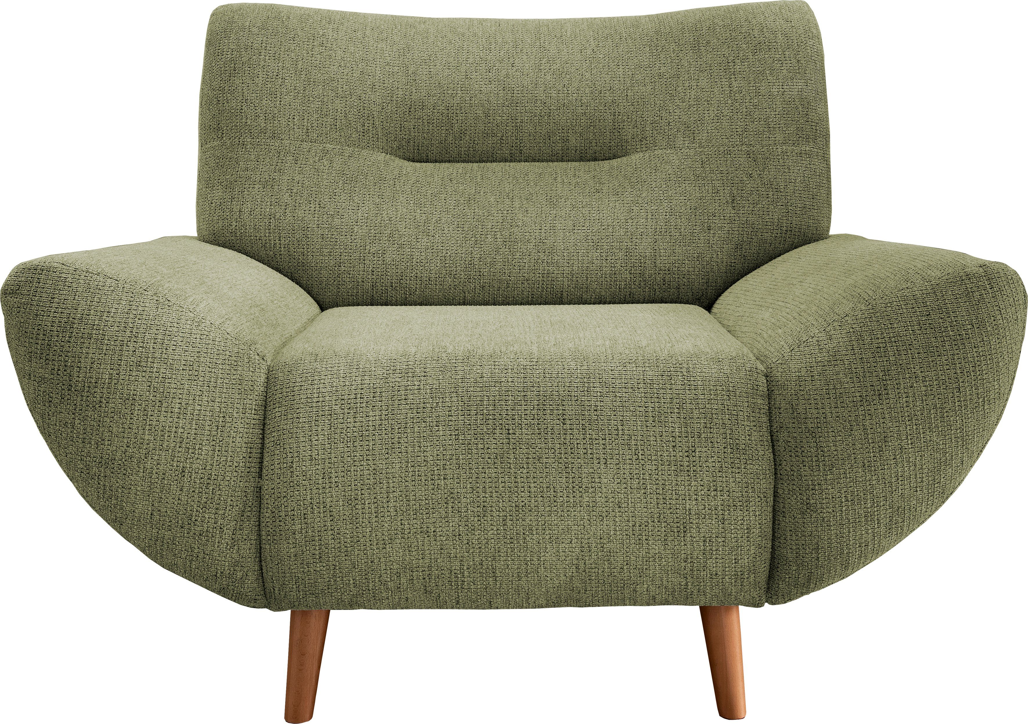 INOSIGN Zithoek Drago elegant en tijdloos, comfortabel, moderne vormtaal leverbaar als fauteuil/hoekbank, diverse stoffen, incl. 2 sierkussens (set, 3-delig)