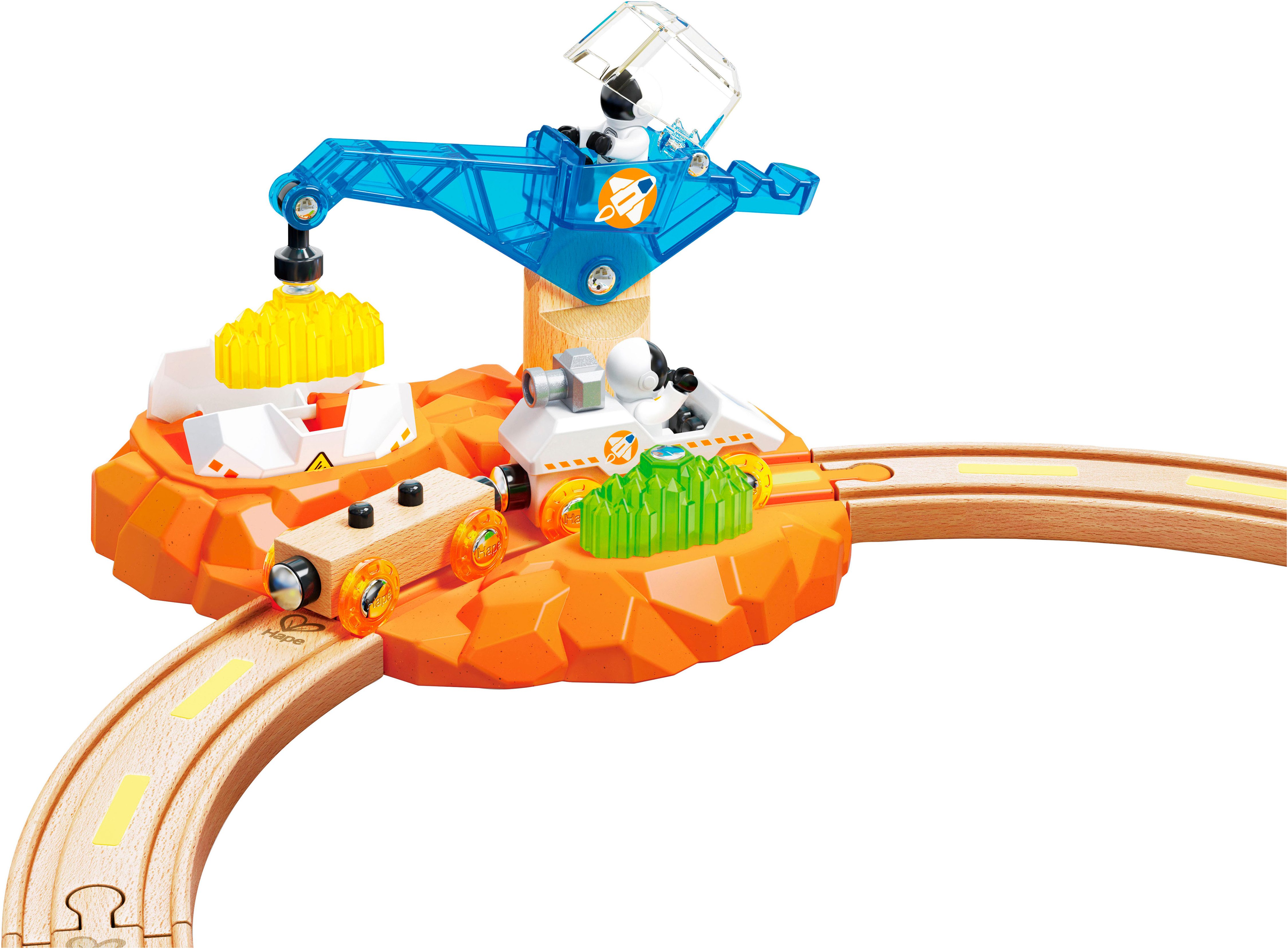Hape Speelgoed spoorweg Treinset - Mars-verkenning (48-delig)