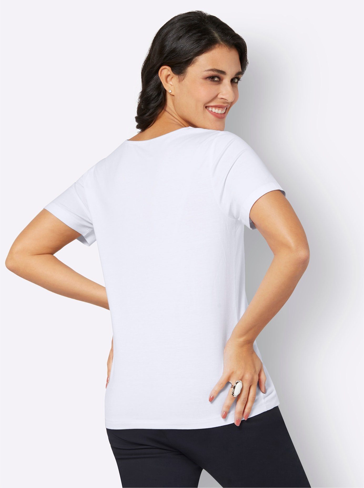 Creation L Kanten Shirt (1-delig)