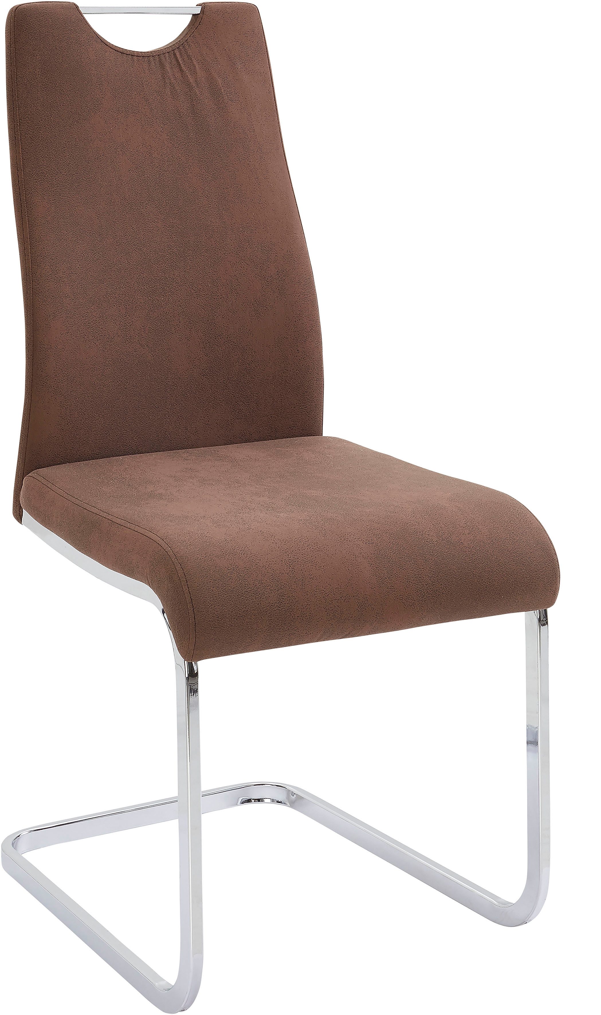 Home affaire Eethoek Milano 4 stoelen en 1 tafel (set, 5-delig)